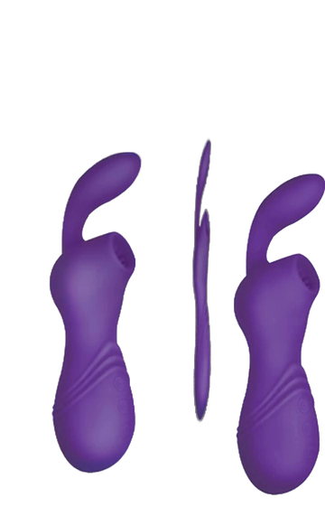 INFINITT SUCTION MASSAGER TWO PURPLE Nasstoys