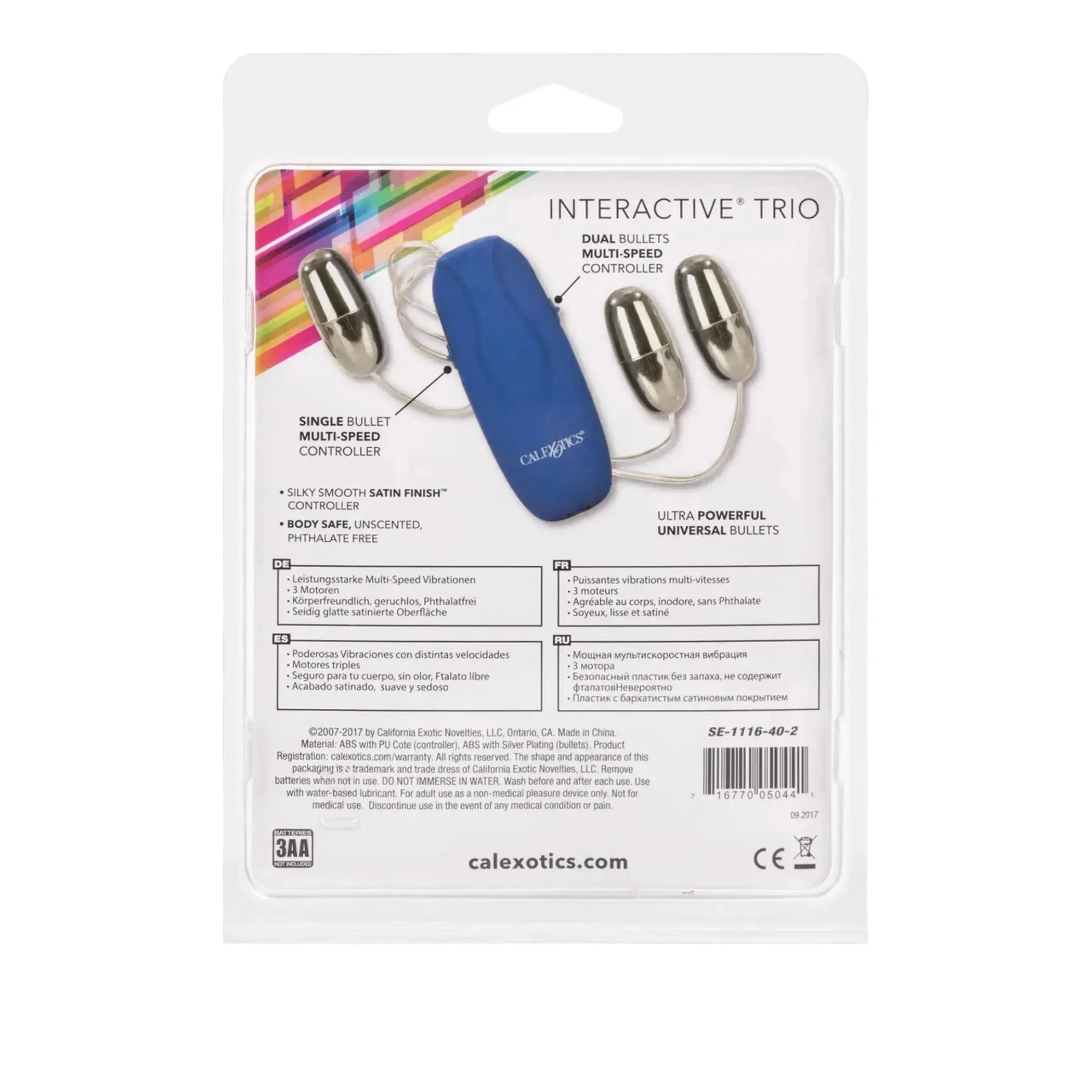Interactive Trio Silver California Exotic Novelties