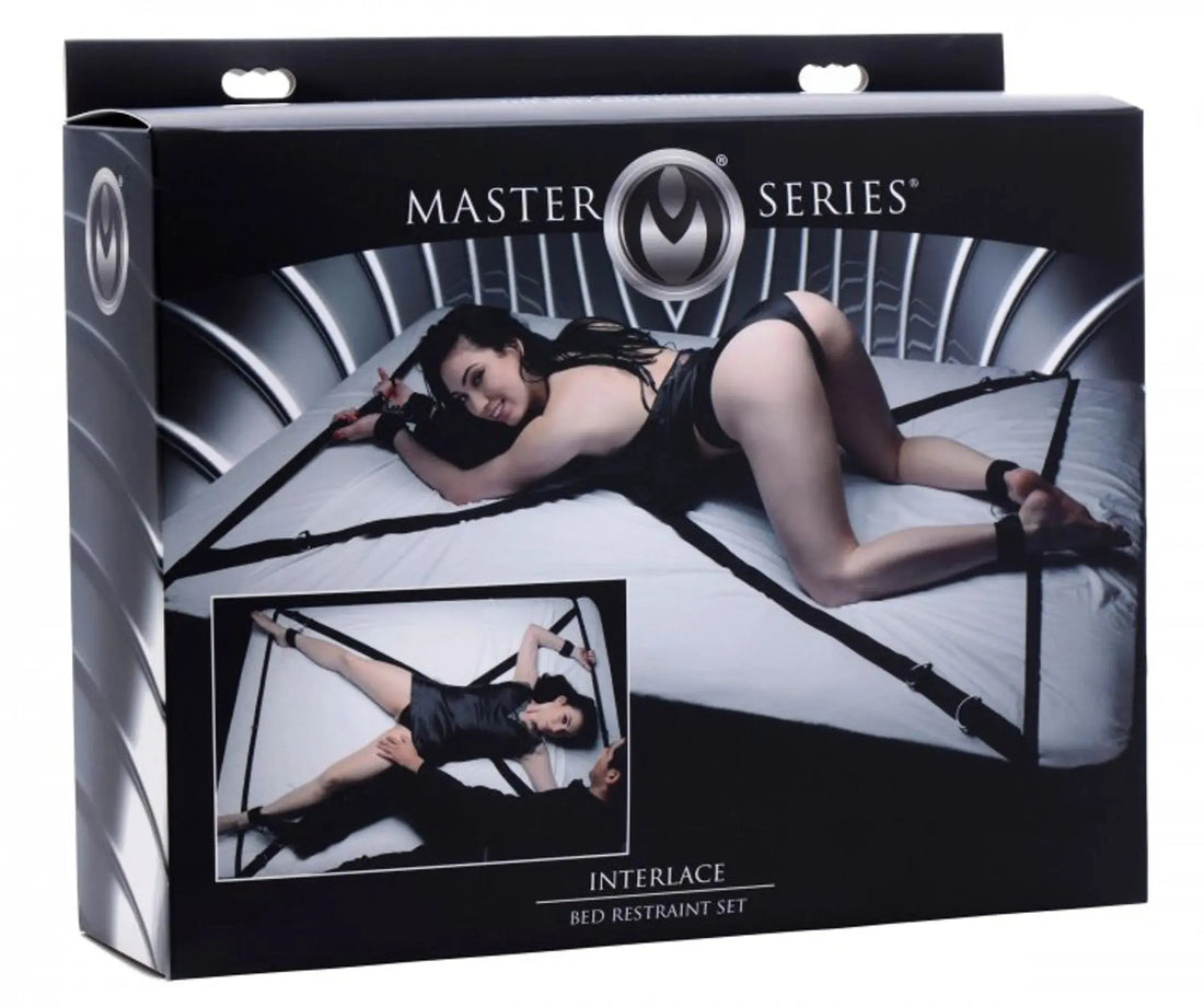 MASTER SERIES INTERLACE BED RESTRAINT SET XR Brands