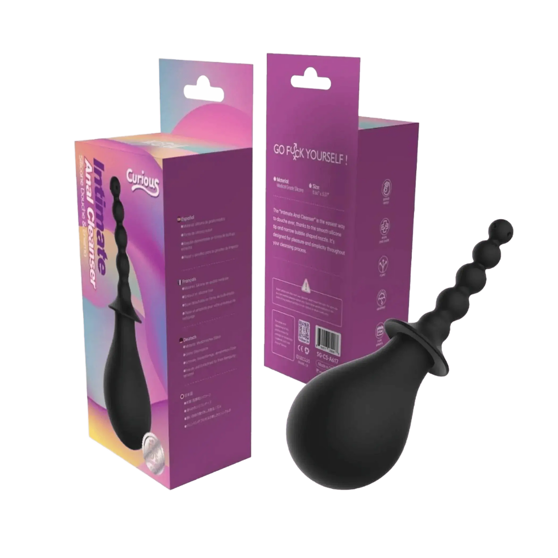 Intimate Anal Cleanser Silicone Douche & Enema OEJ
