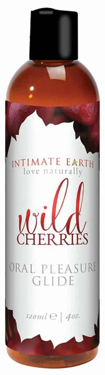 Intimate Earth Wild Cherries Glide 4 oz Intimate Earth