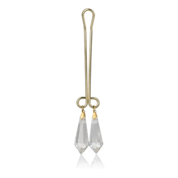 Intimate Play Clit Clip Crystal Clear California Exotic Novelties