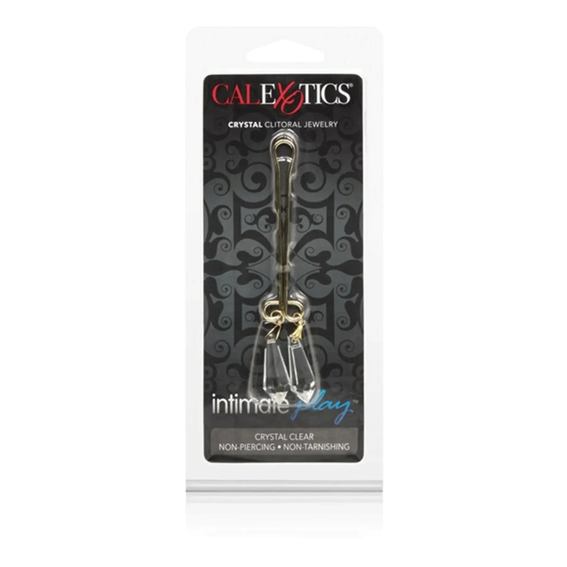 Intimate Play Clit Clip Crystal Clear California Exotic Novelties