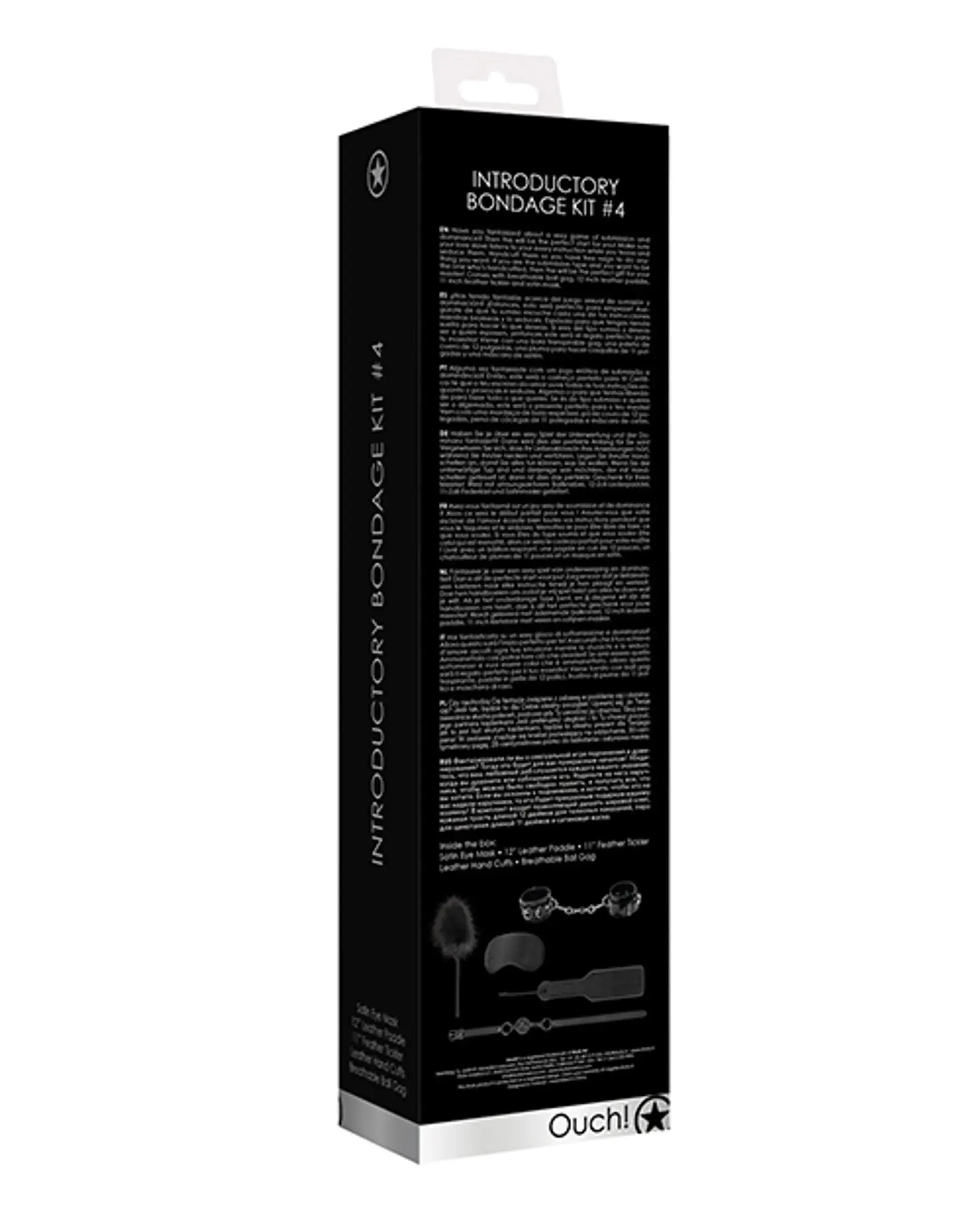 Introductory Bondage Kit #4 Black Shots America