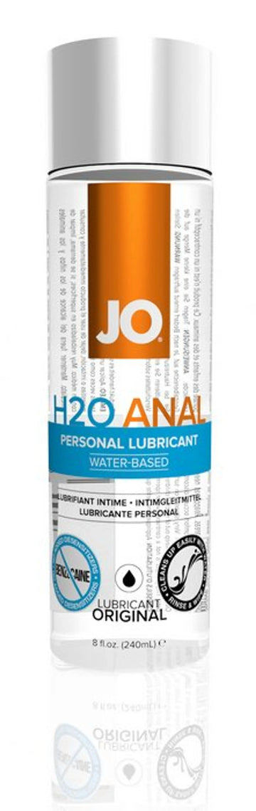 JO 8 Oz Anal H2O Lubricant System JO