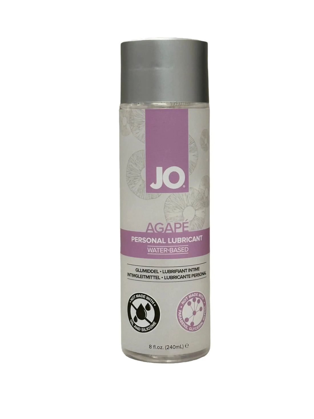 JO Agape 8 Oz Water-Based Lubricant System JO