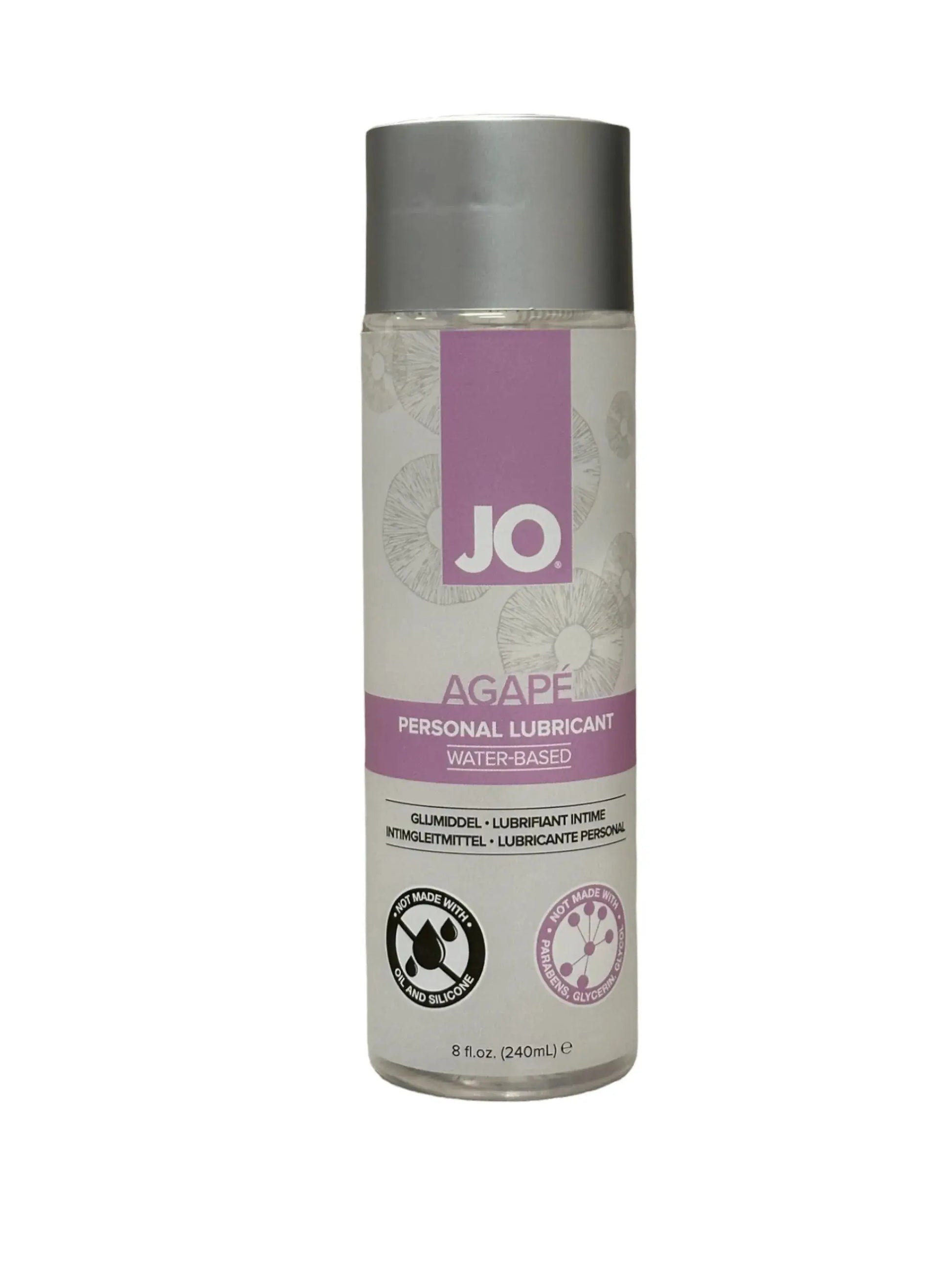 JO Agape 8 Oz Water-Based Lubricant System JO