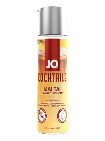 JO Cocktails Mai Tai Flavored Lubricant 2 oz System JO