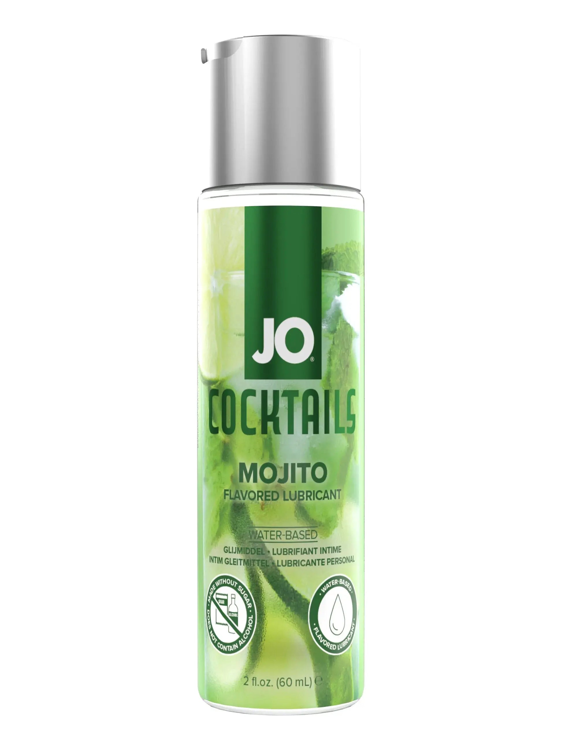 JO Cocktails Mojito Flavored Lube 2 Oz System JO