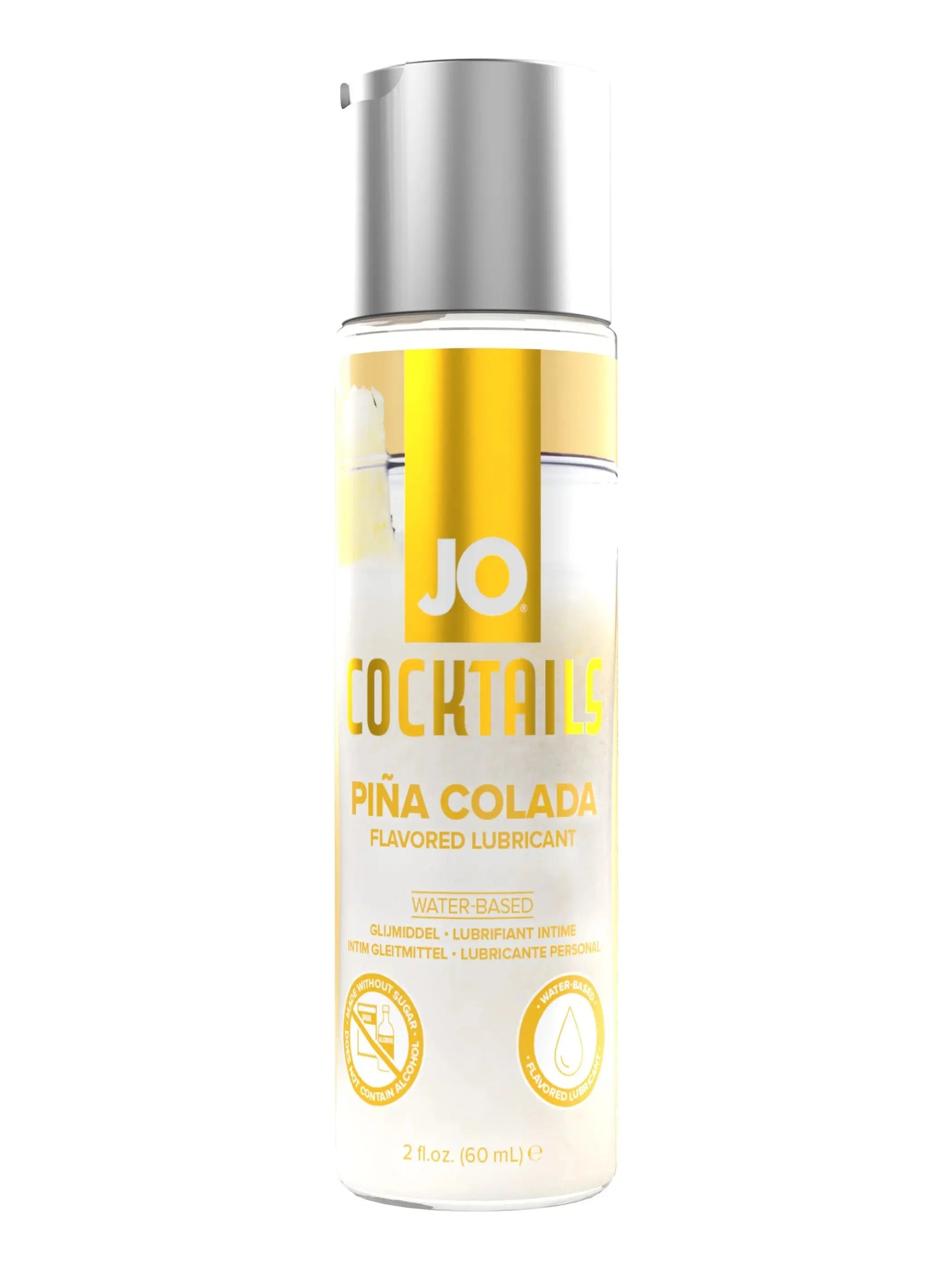 JO Cocktails Pina Colada Flavored Lube 2 oz System JO