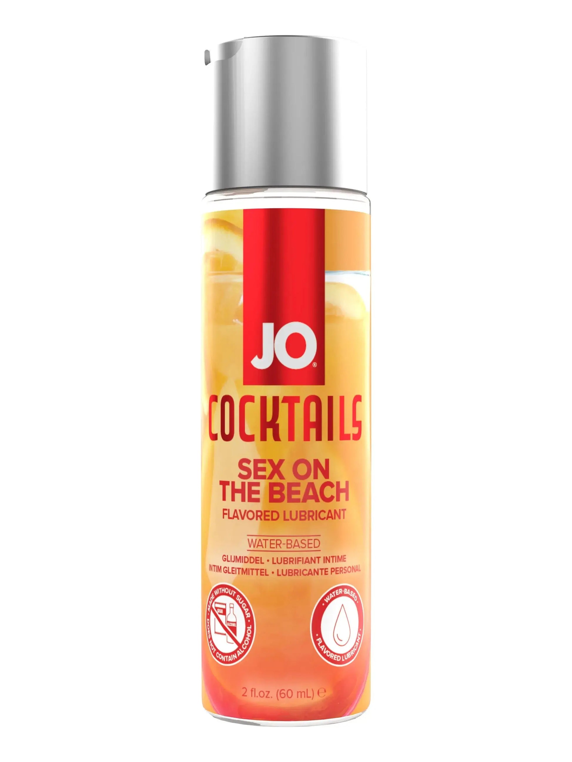 JO Cocktails Sex On The Beach Flavored Lube 2 Oz System JO