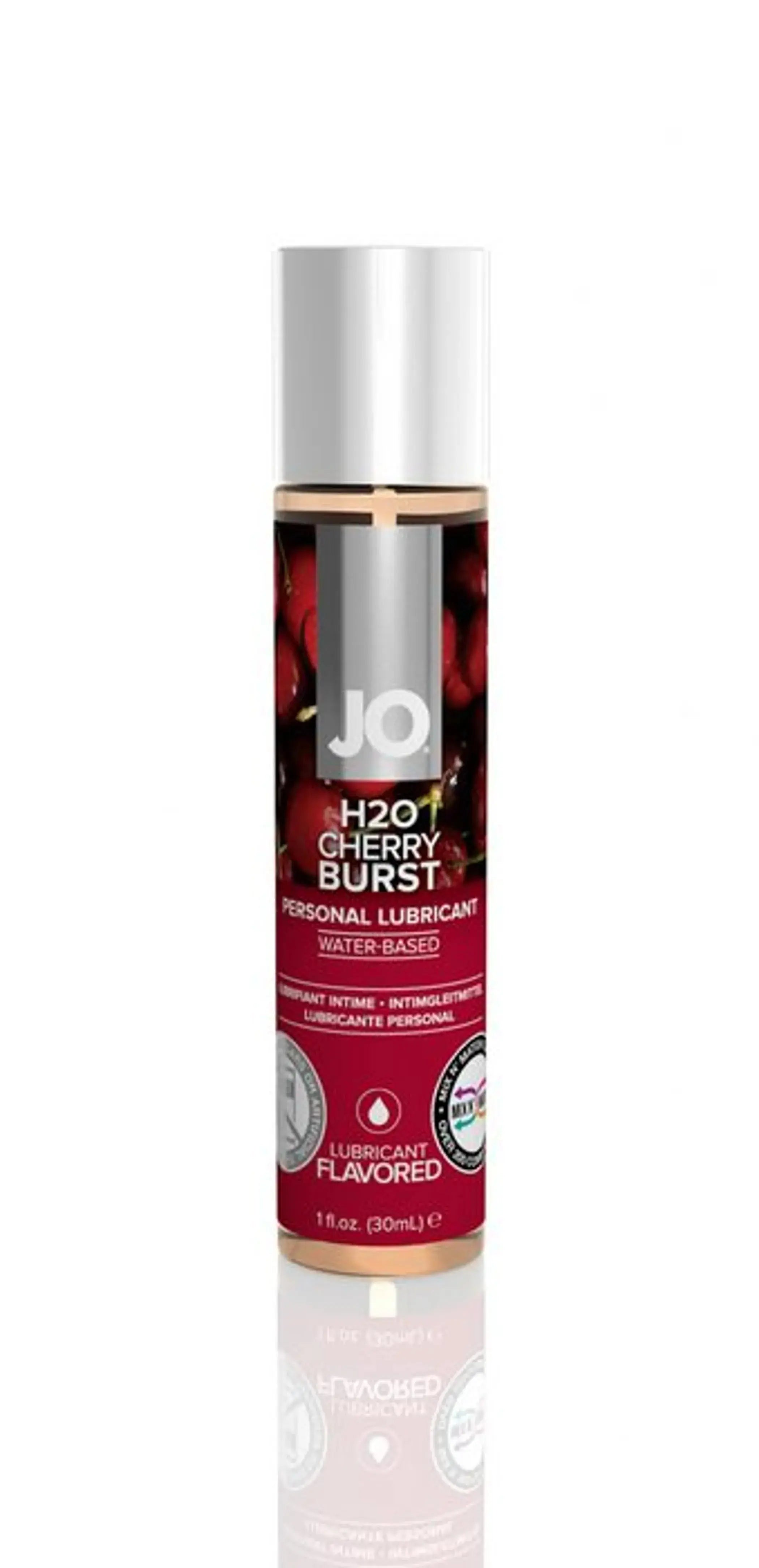 JO H2O Cherry Burst 1 oz Lubricant System JO