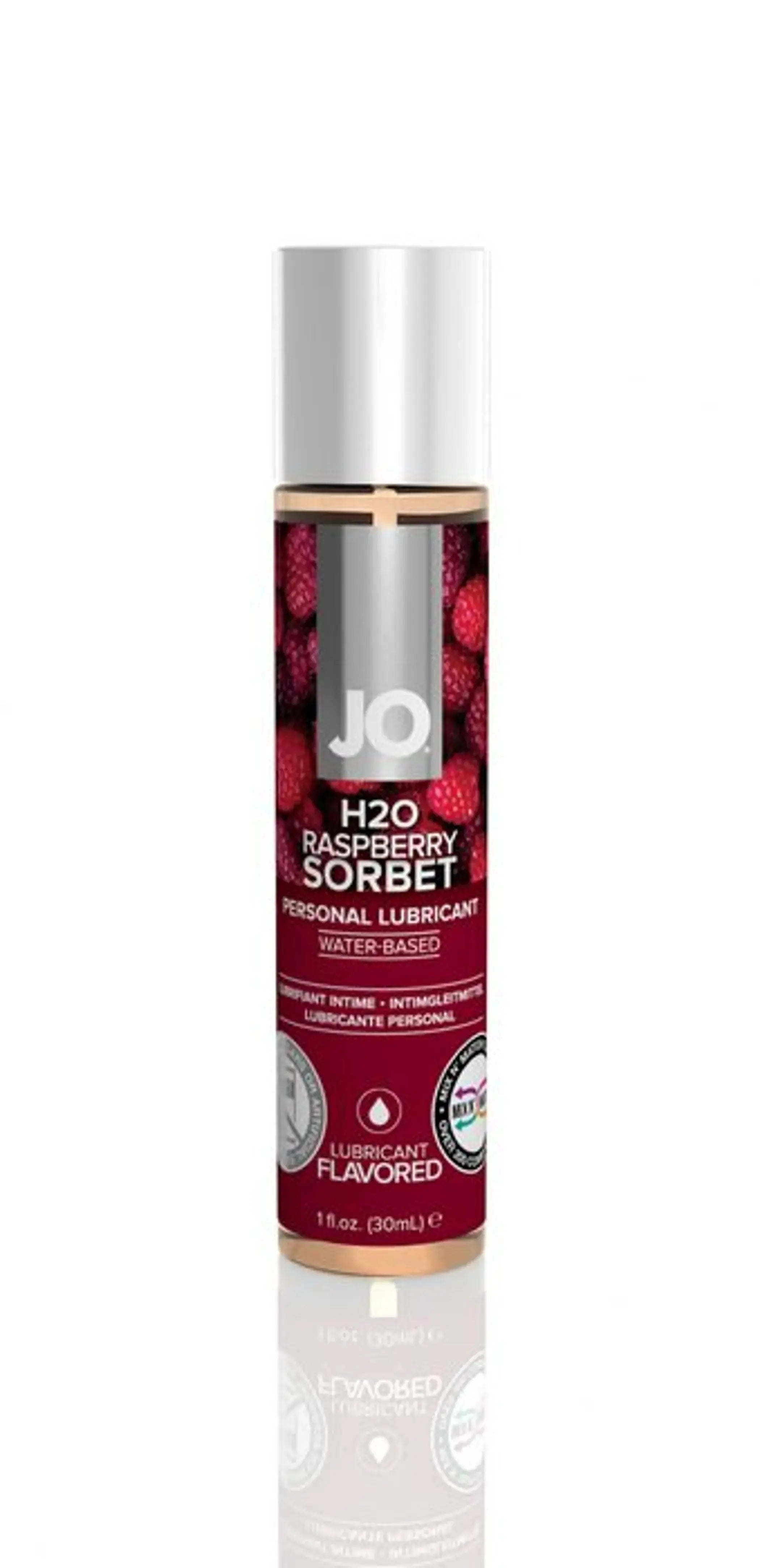 JO H2O Raspberry Sorbet 1 oz Lubricant System JO