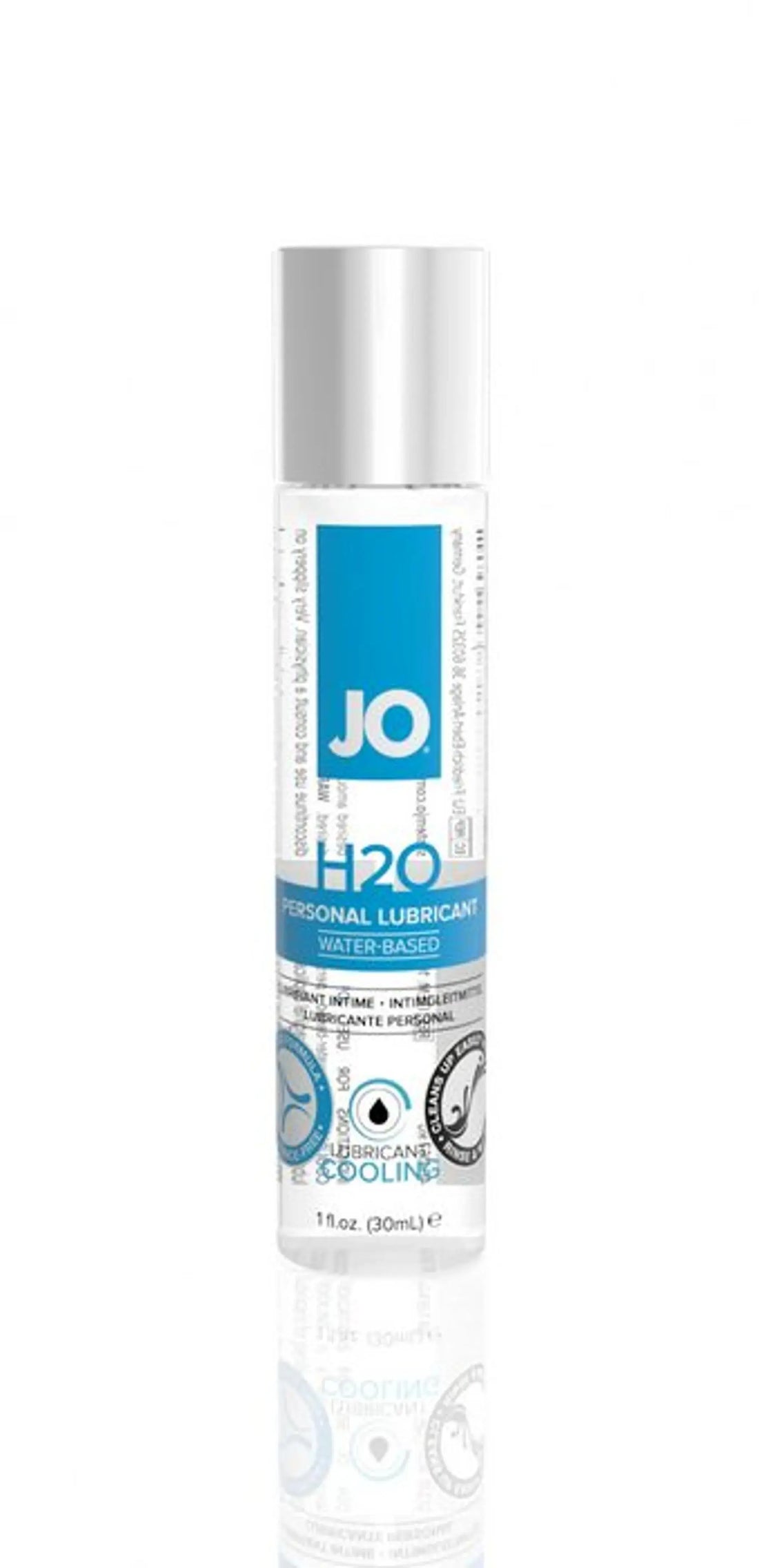 JO H2O Water Based Cool 1oz Lubricant System JO