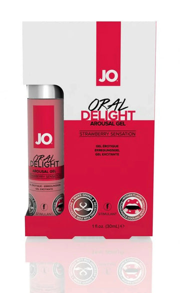 JO Oral Delight Strawberry Sensation 1 oz System JO