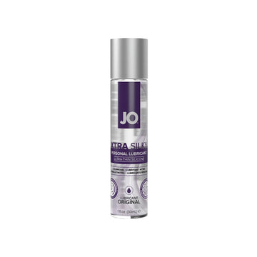 JO Xtra Silky Ultra Thin Silicone Lubricant 1 fl oz System JO