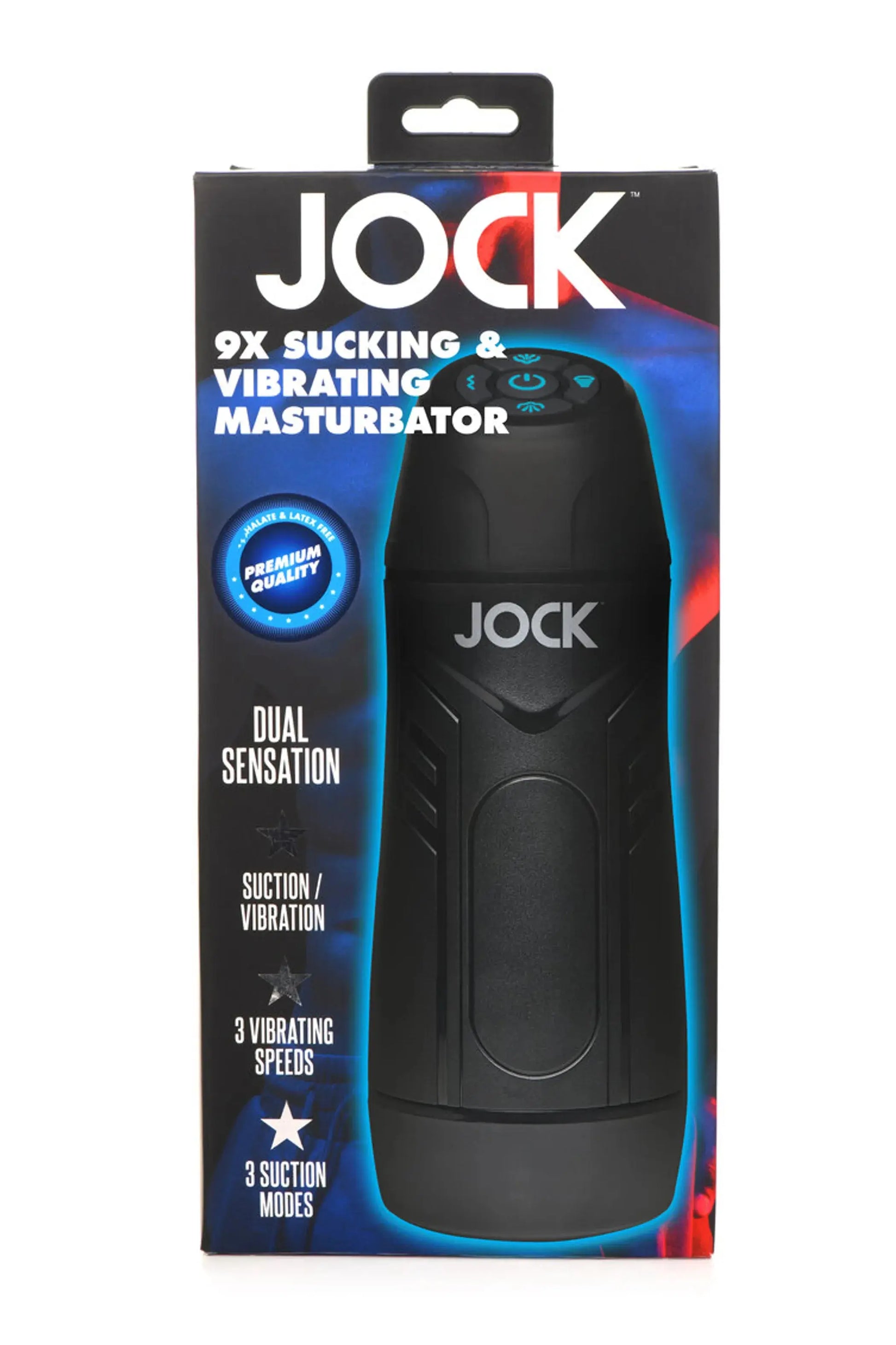 JOCK 9X SUCKING & VIBRATING MASTURBATOR CURVE NOVELTIES