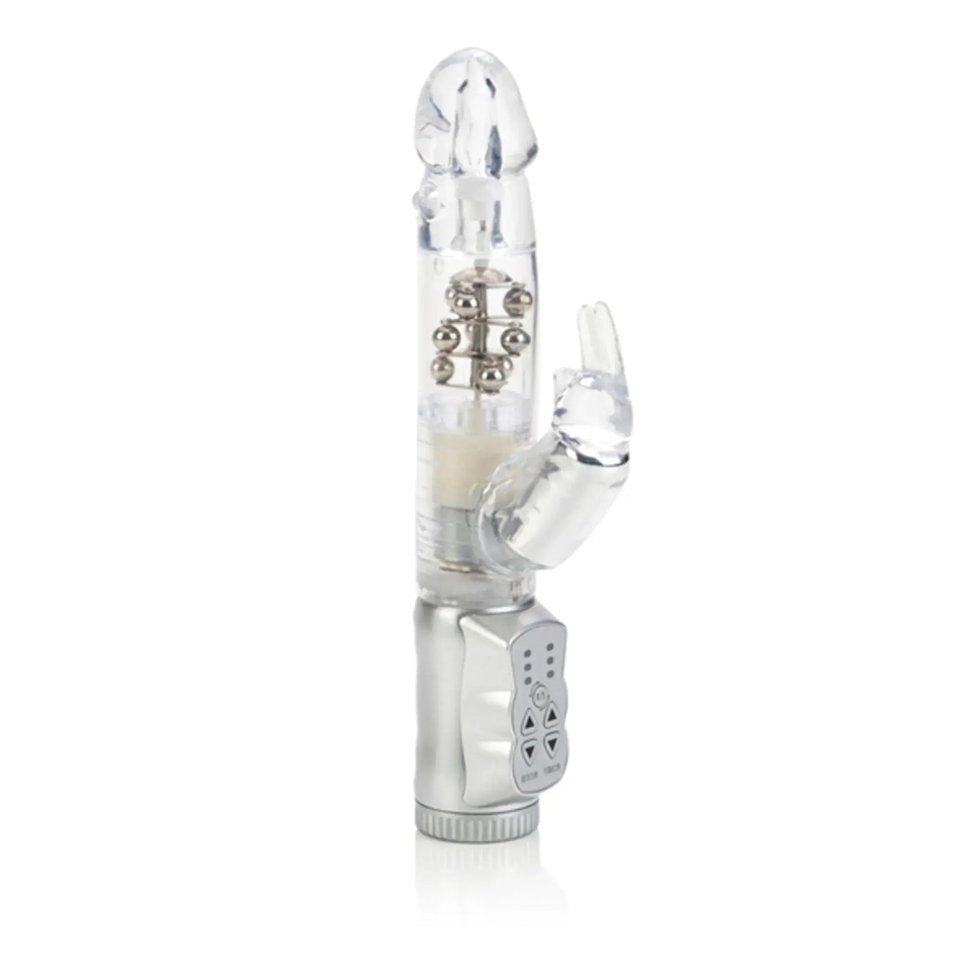 Jack Rabbit Clear Vibrator California Exotic Novelties
