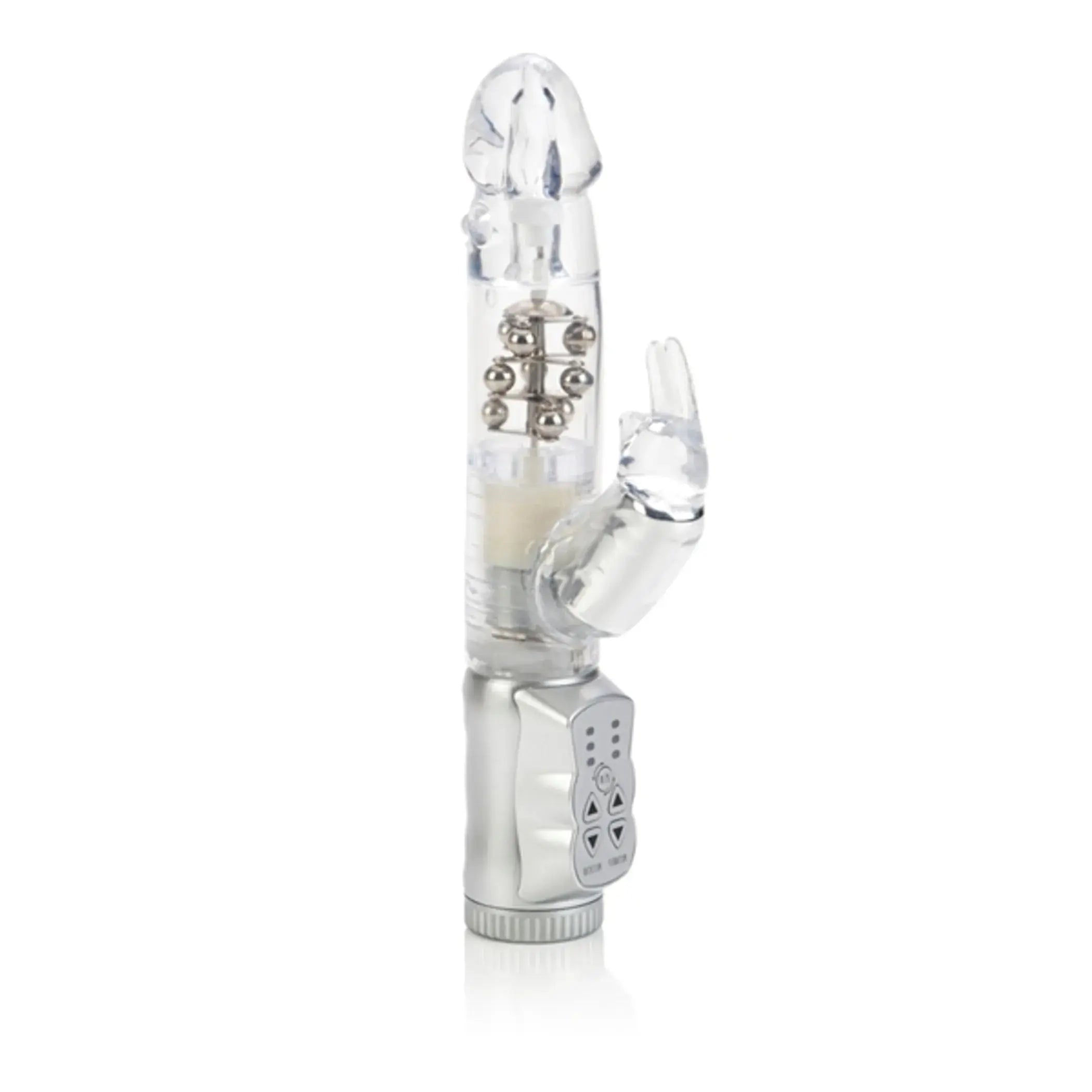 Jack Rabbit Clear Vibrator California Exotic Novelties