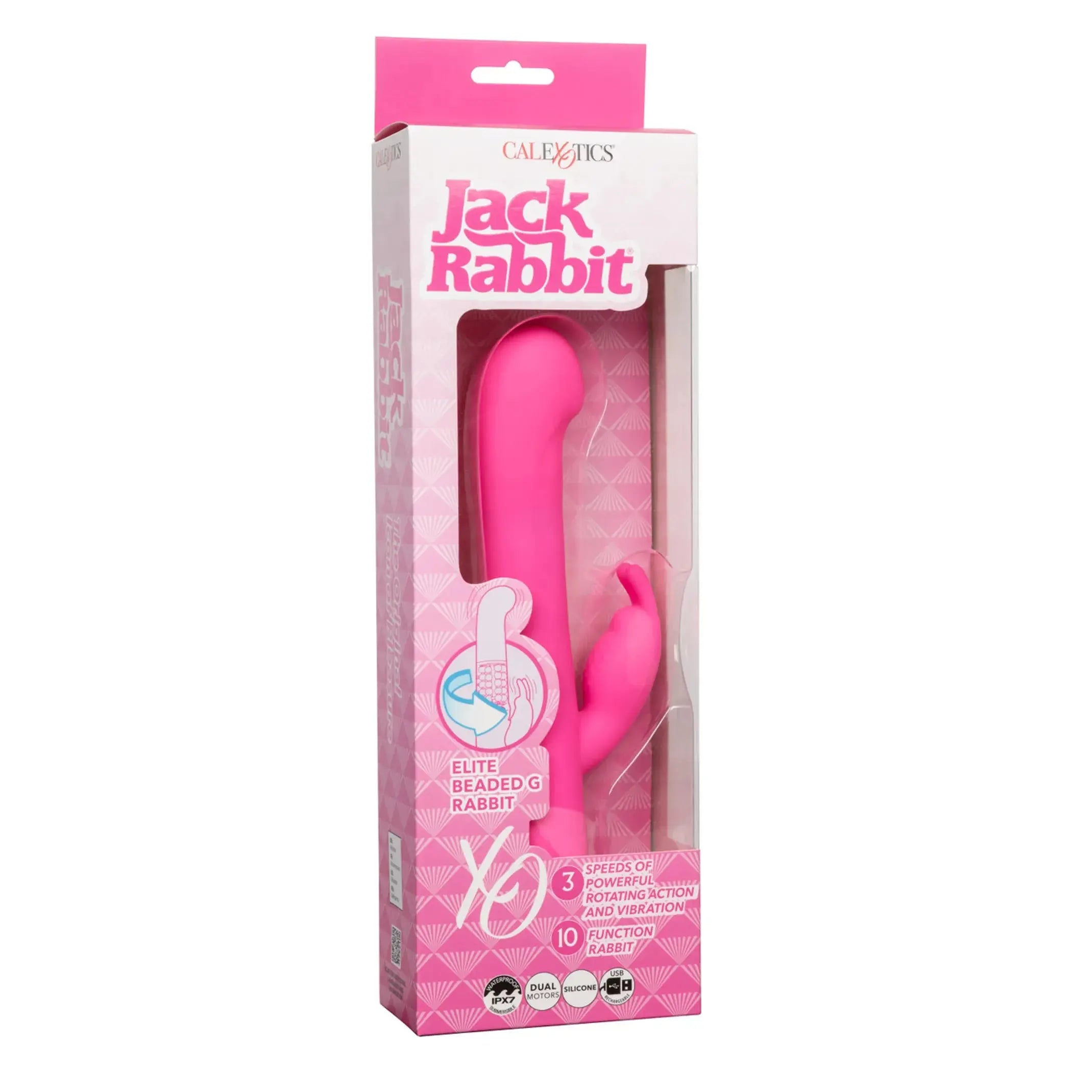 Jack Rabbit Elite Beaded G Rabbit California Exotic Novelties