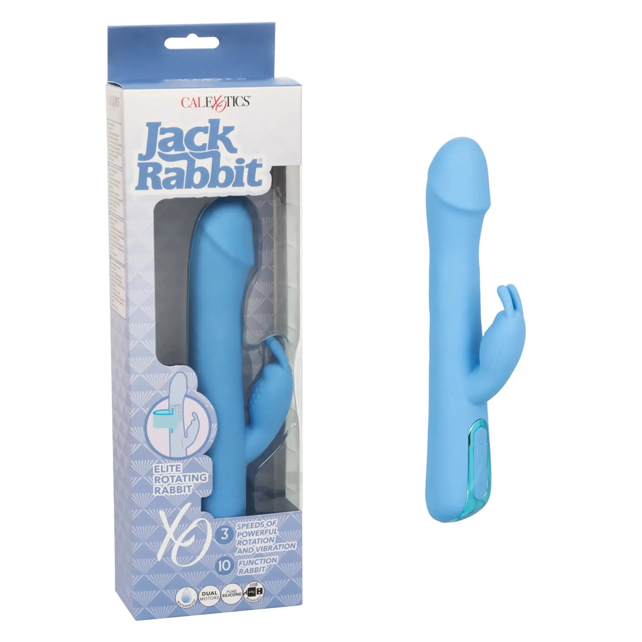 Jack Rabbit Elite Rotating Rabbit California Exotic Novelties