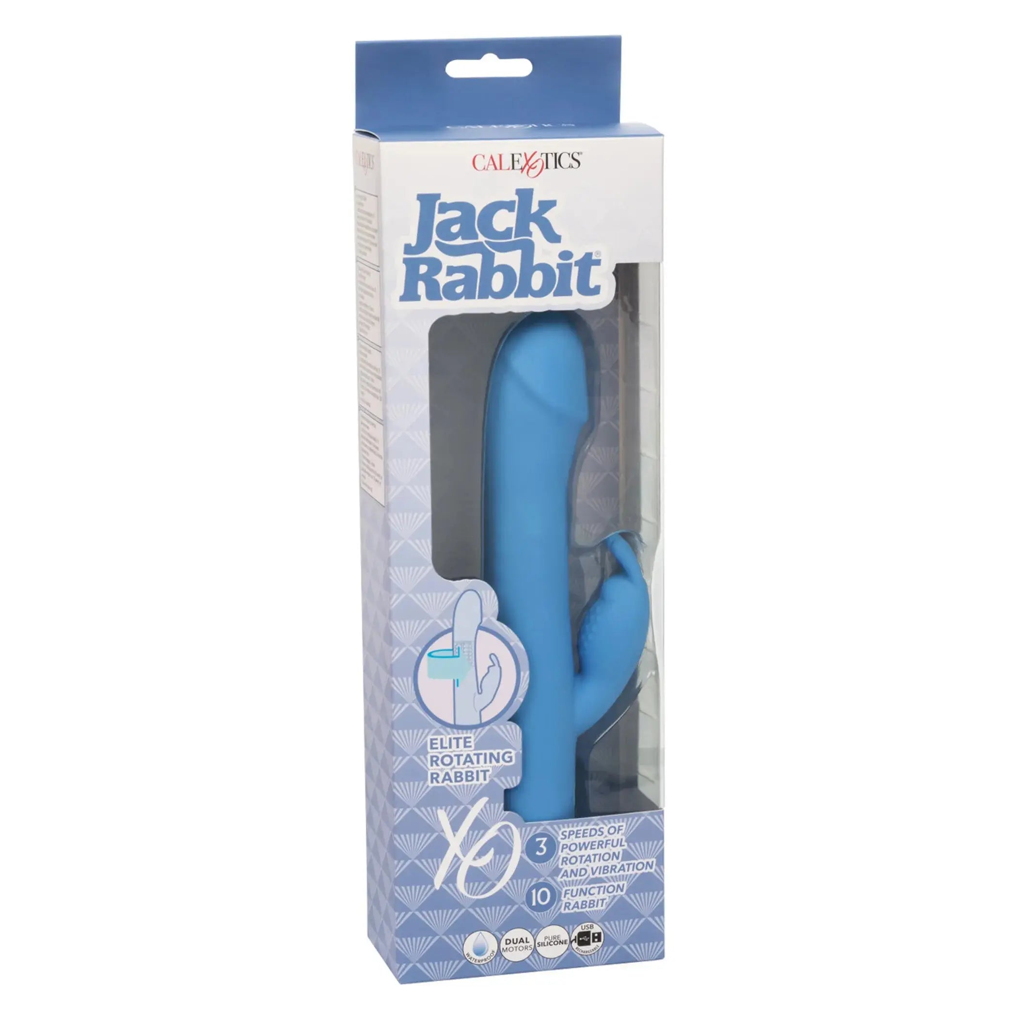 Jack Rabbit Elite Rotating Rabbit California Exotic Novelties