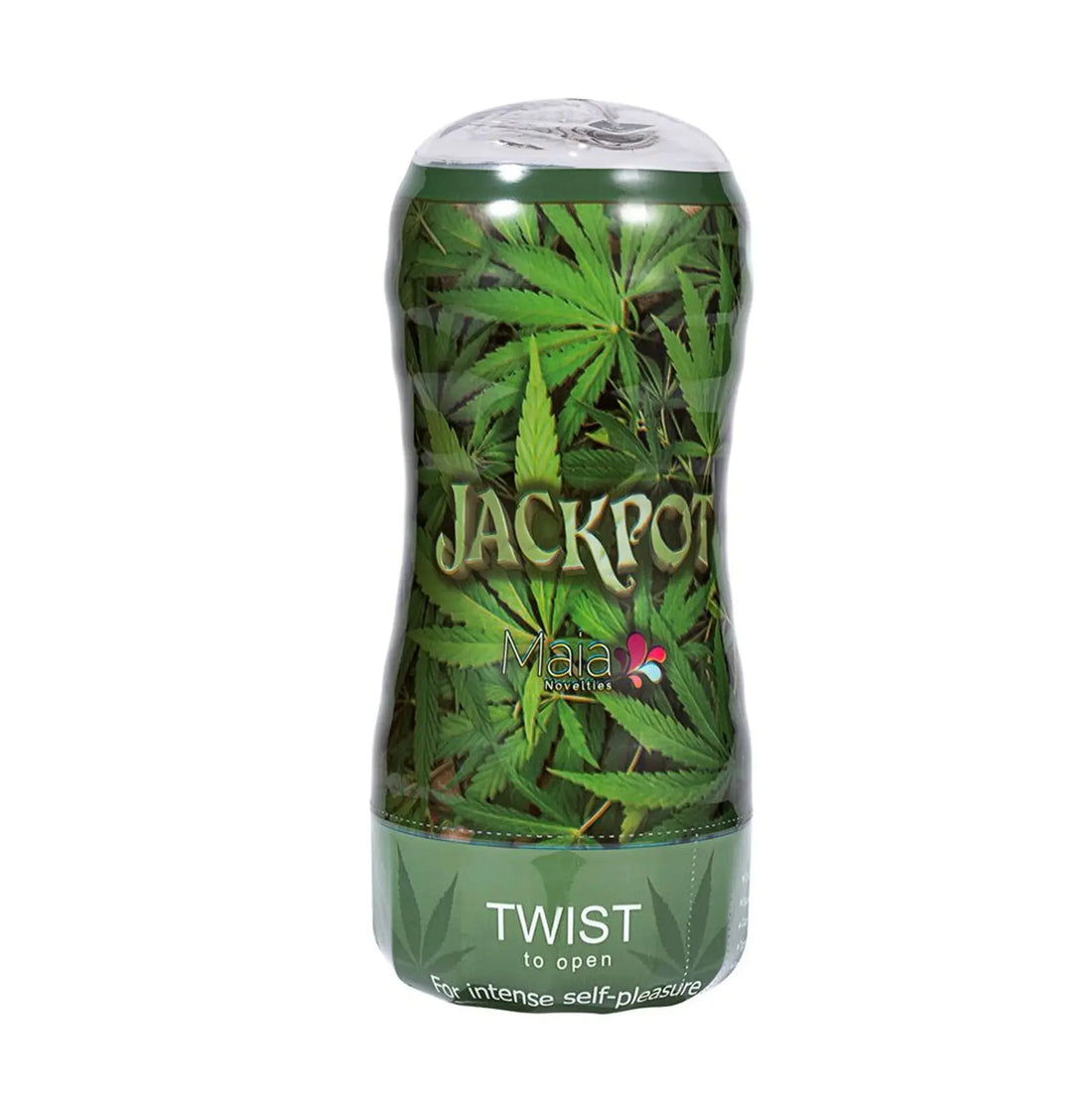 Jackpot Cannabis Crystal Clear Stroker Maia Toys