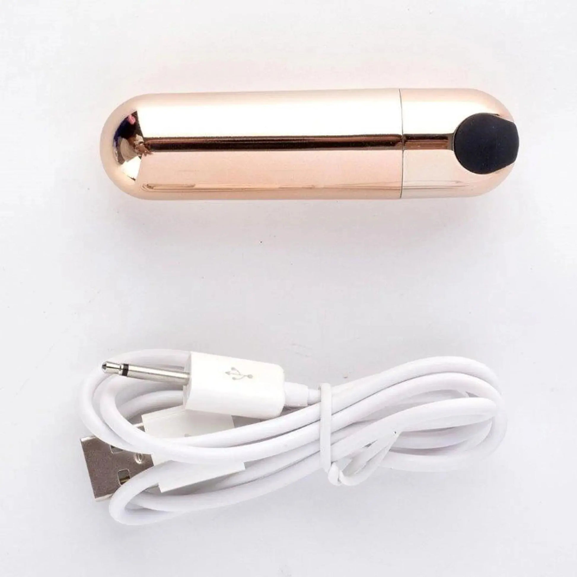 Jayden Rose Gold Rechargeable Vibrating Ring Maia Toys