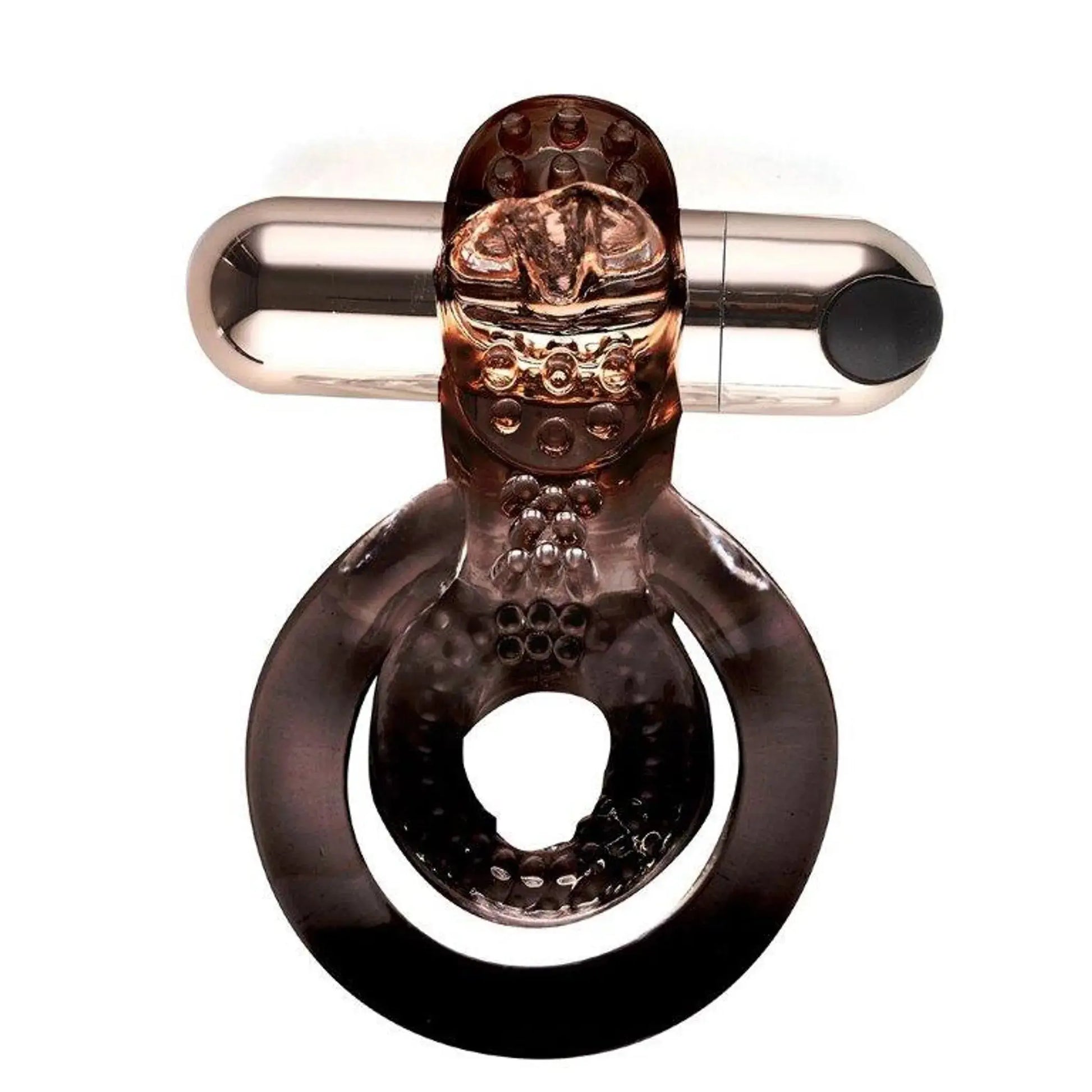 Jayden Rose Gold Rechargeable Vibrating Ring Maia Toys