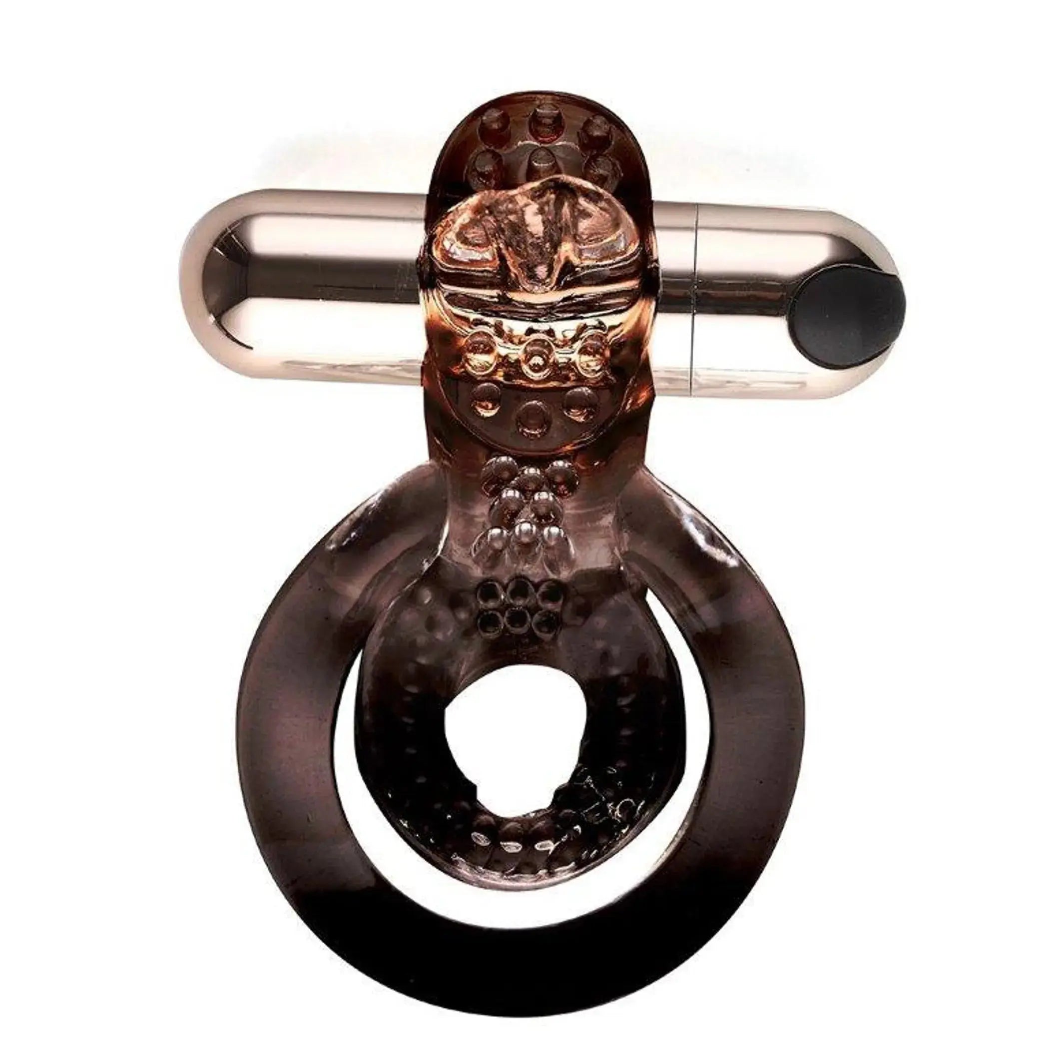 Jayden Rose Gold Rechargeable Vibrating Ring Maia Toys