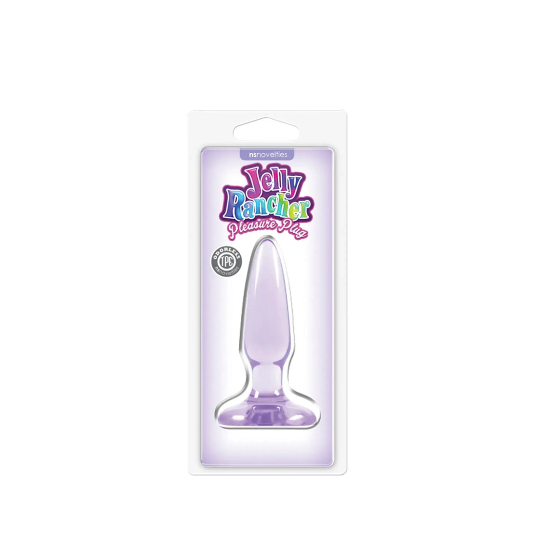 Jelly Rancher Pleasure Plug Mini Purple NS Novelties