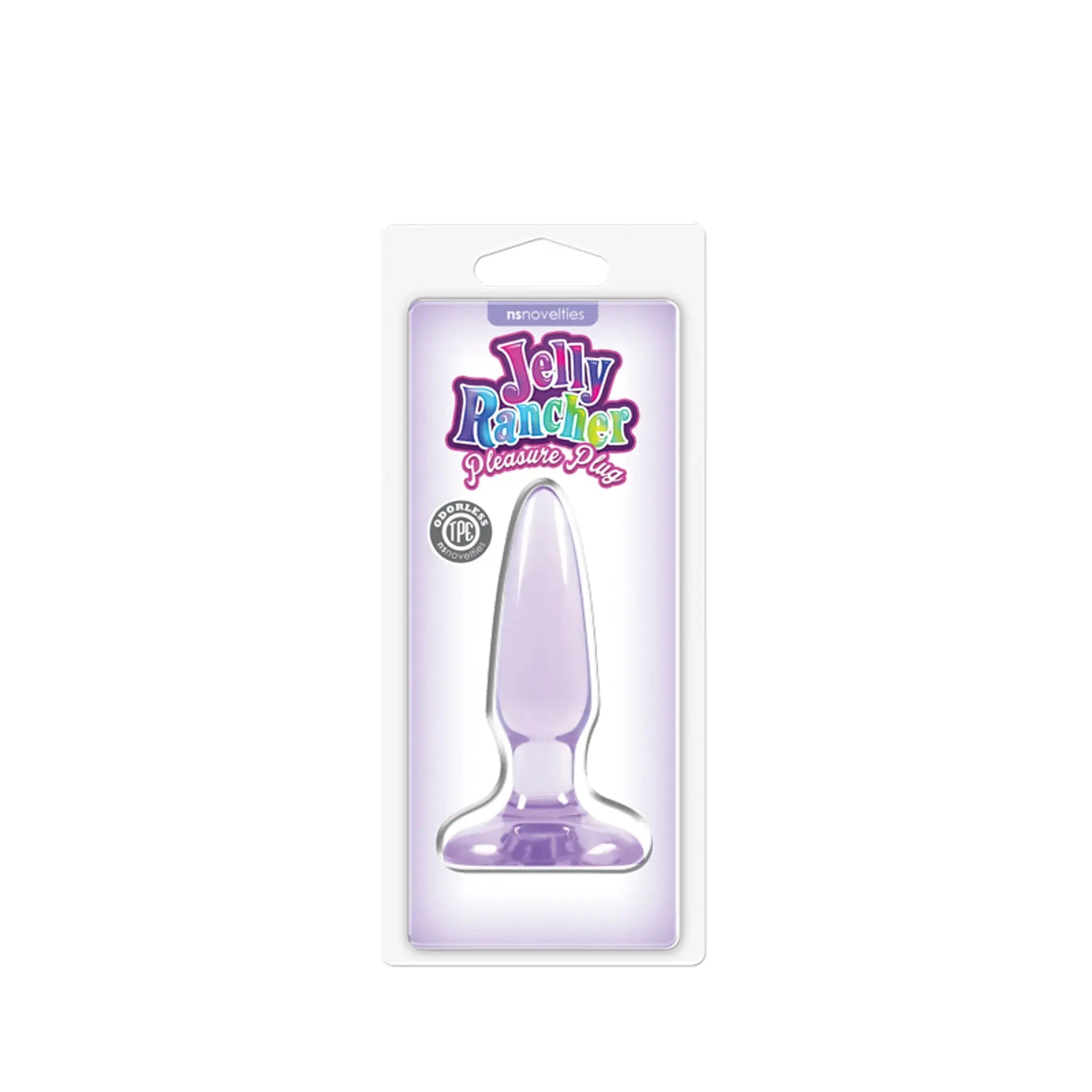 Jelly Rancher Pleasure Plug Mini Purple NS Novelties