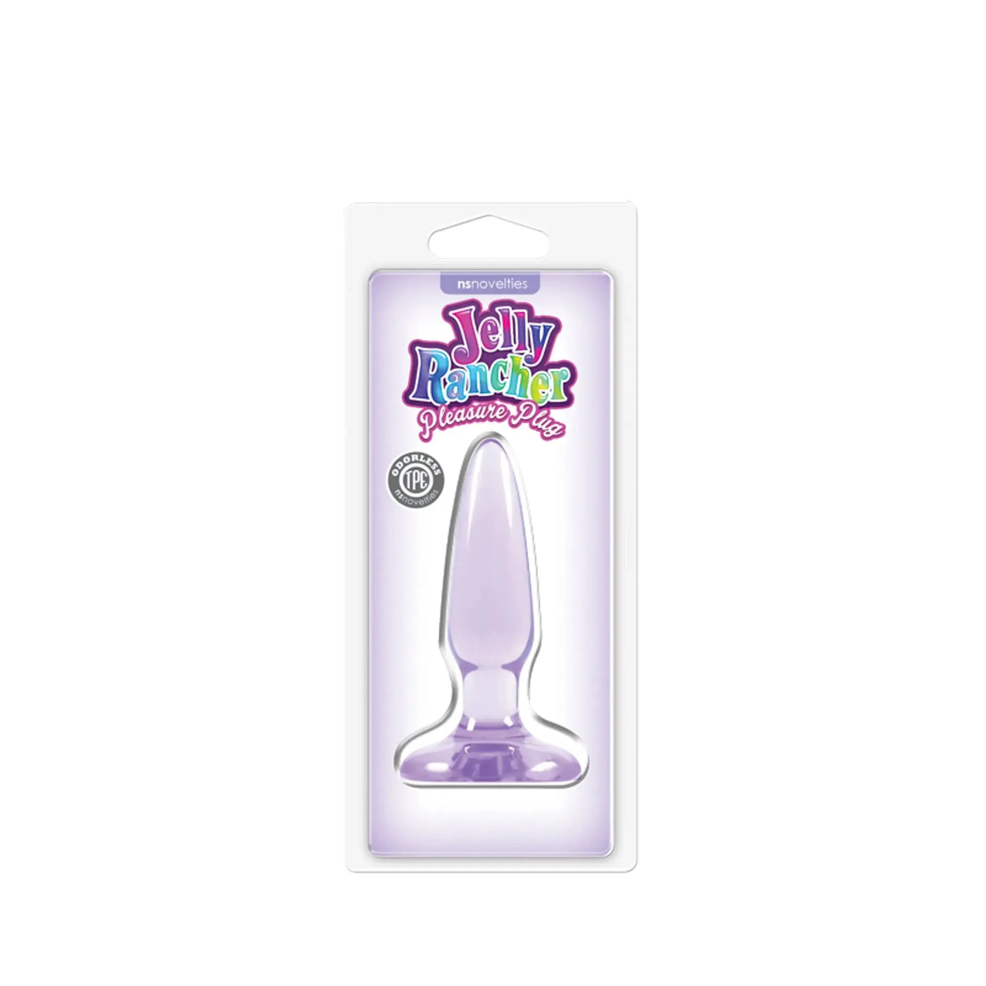 Jelly Rancher Pleasure Plug Mini Purple NS Novelties