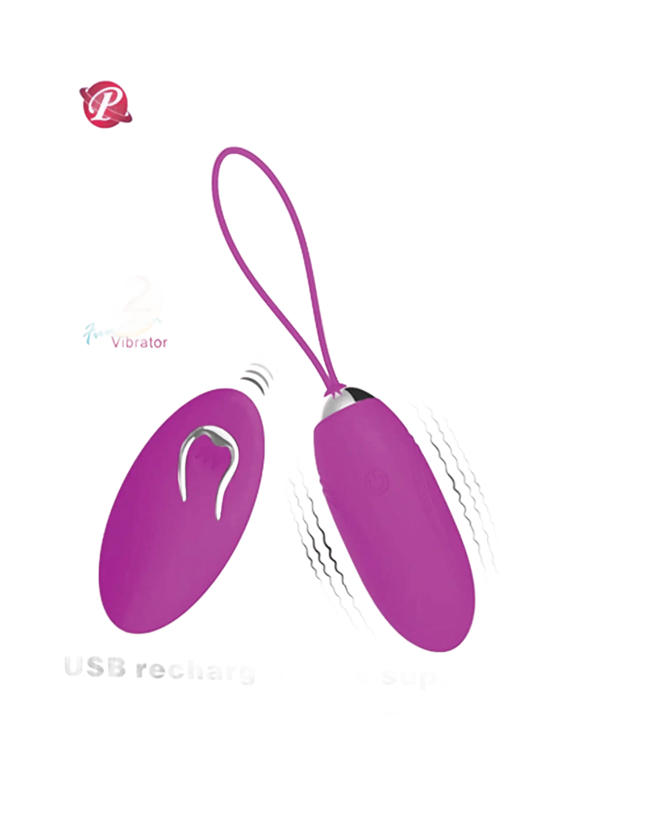 PRETTY LOVE JENNY REMOTE CONTROL BULLET VIBRATOR PURPLE Pretty Love