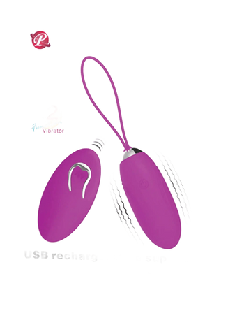 PRETTY LOVE JENNY REMOTE CONTROL BULLET VIBRATOR PURPLE Pretty Love