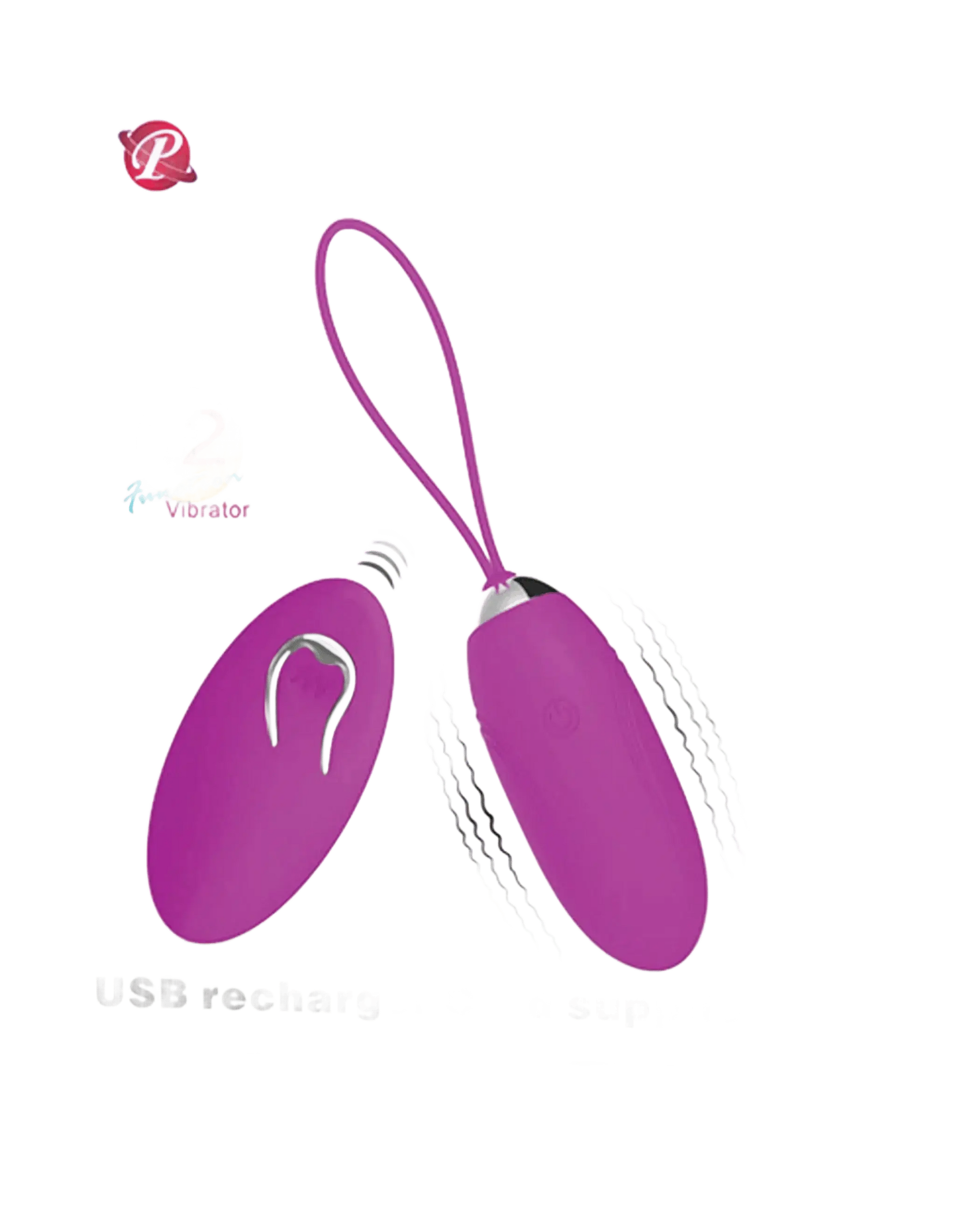 PRETTY LOVE JENNY REMOTE CONTROL BULLET VIBRATOR PURPLE Pretty Love
