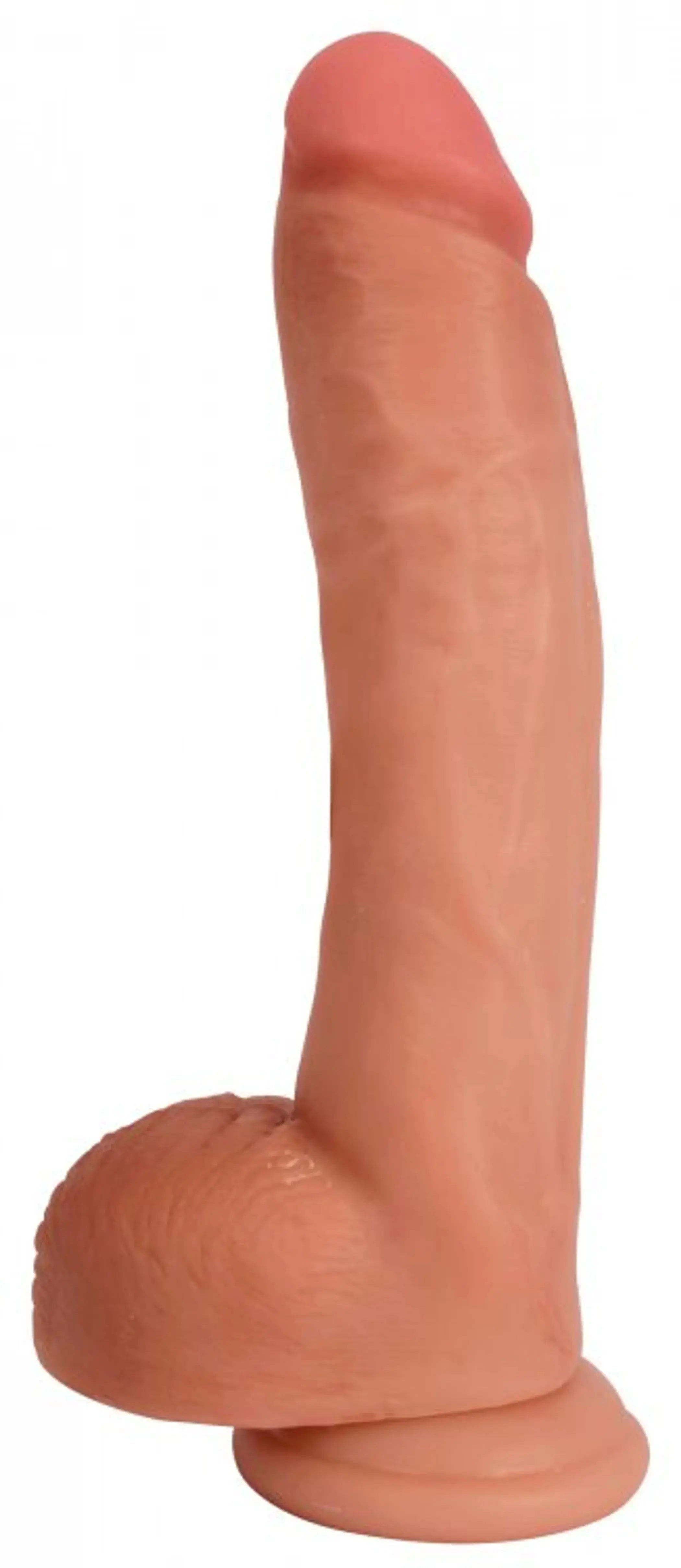 Jock Bareskin 9-Inch Vanilla Dildo with Balls CURVE NOVELTIES
