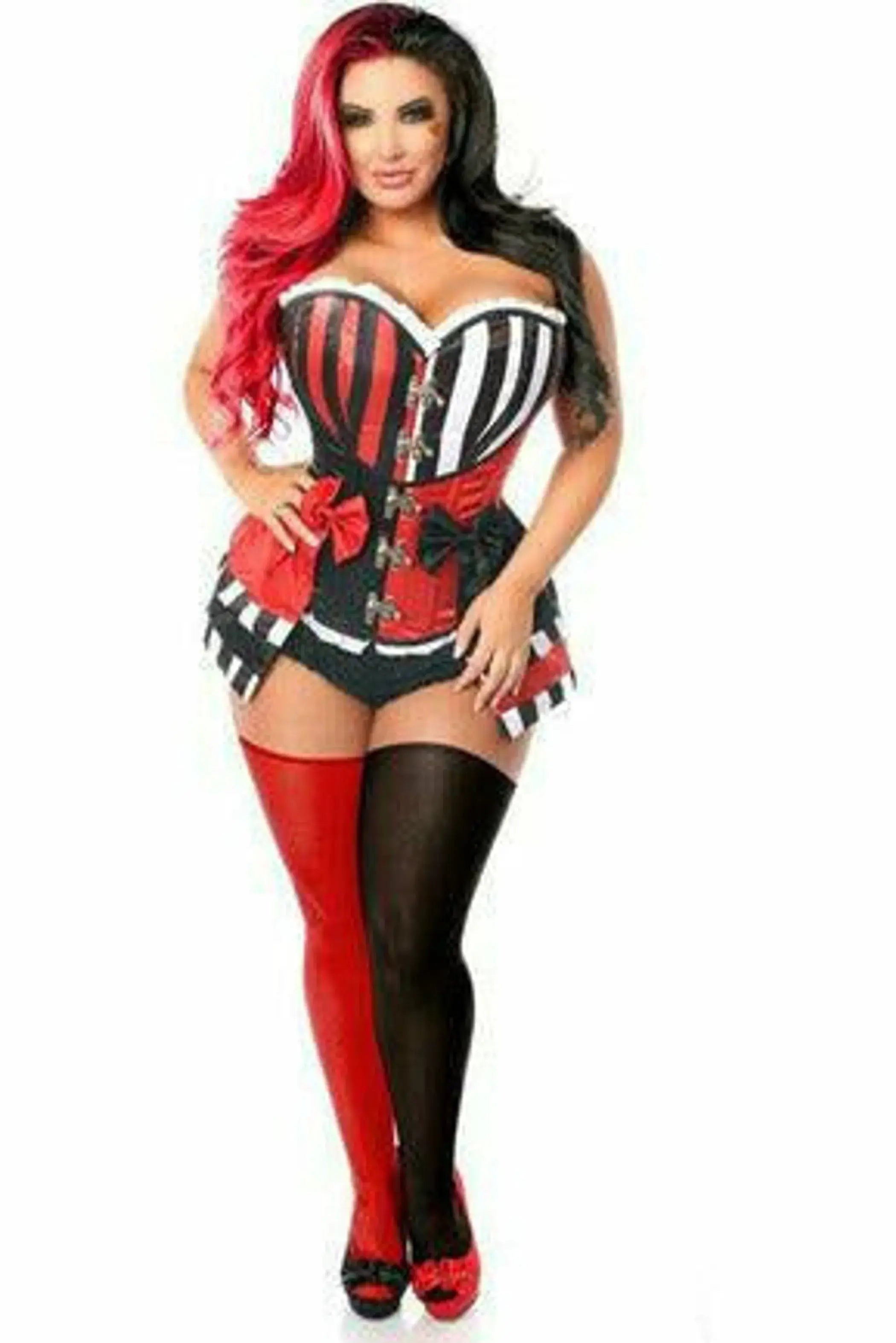 Jokester Villain Corset Costume Daisy Corsets