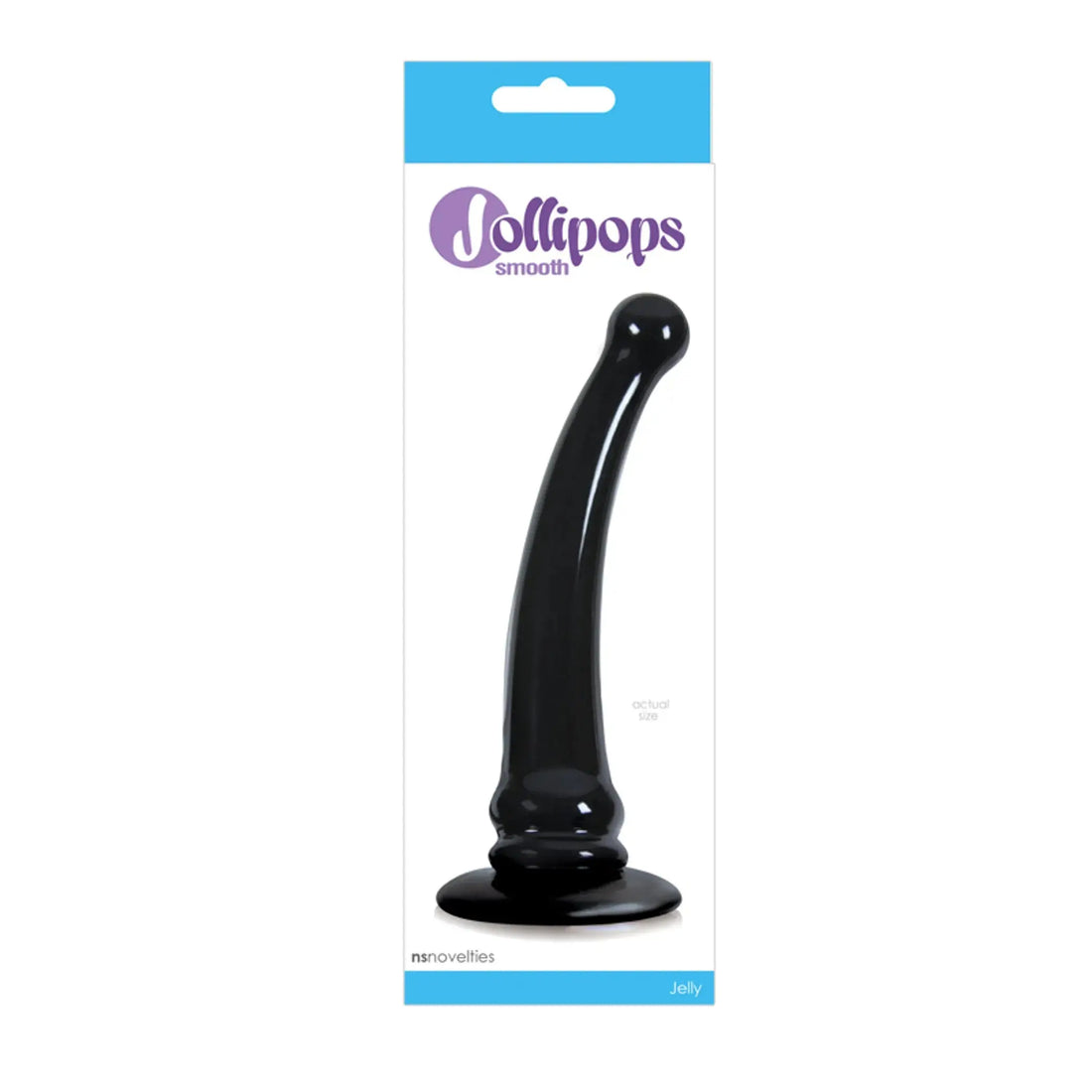 Jollipops Smooth Black Butt Plug NS Novelties