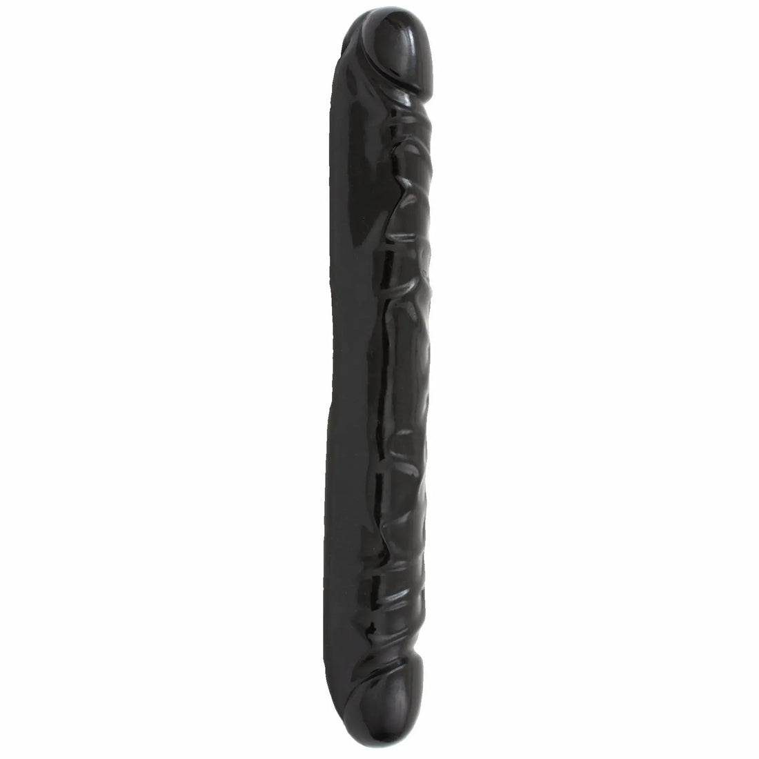 Jr. Veined Double Header Black 12-Inch Doc Johnson Novelties