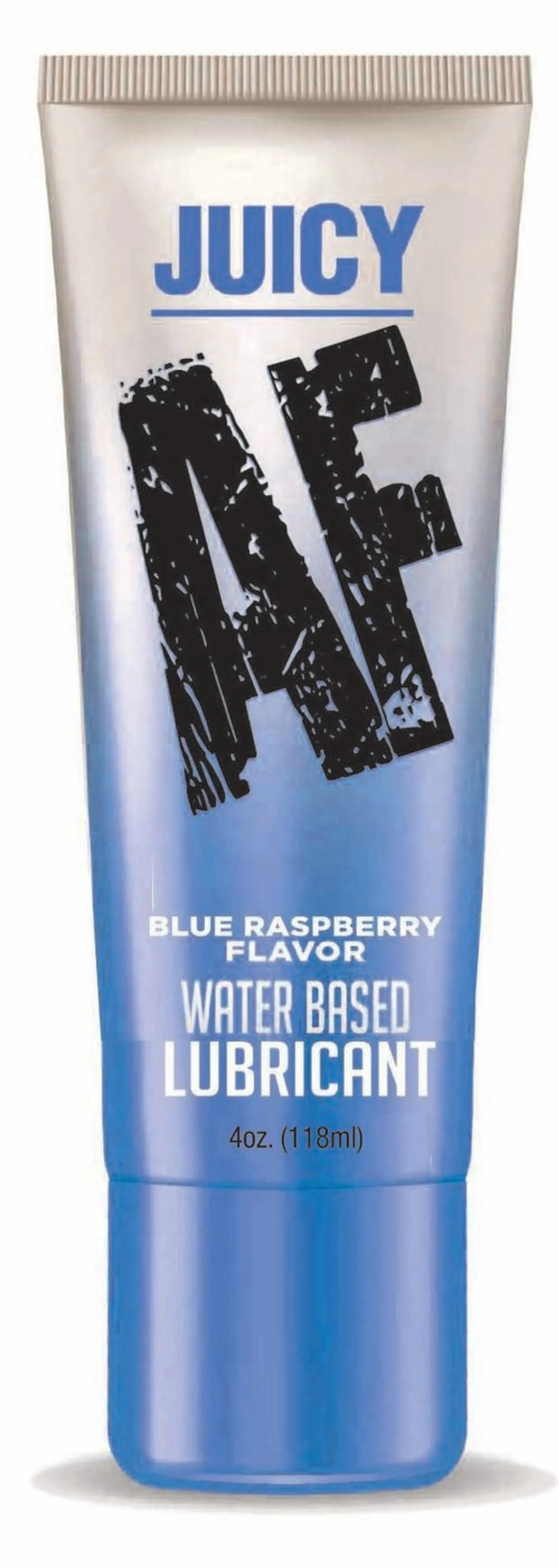 Juicy AF Blue Raspberry Lube 4 oz Little Genie