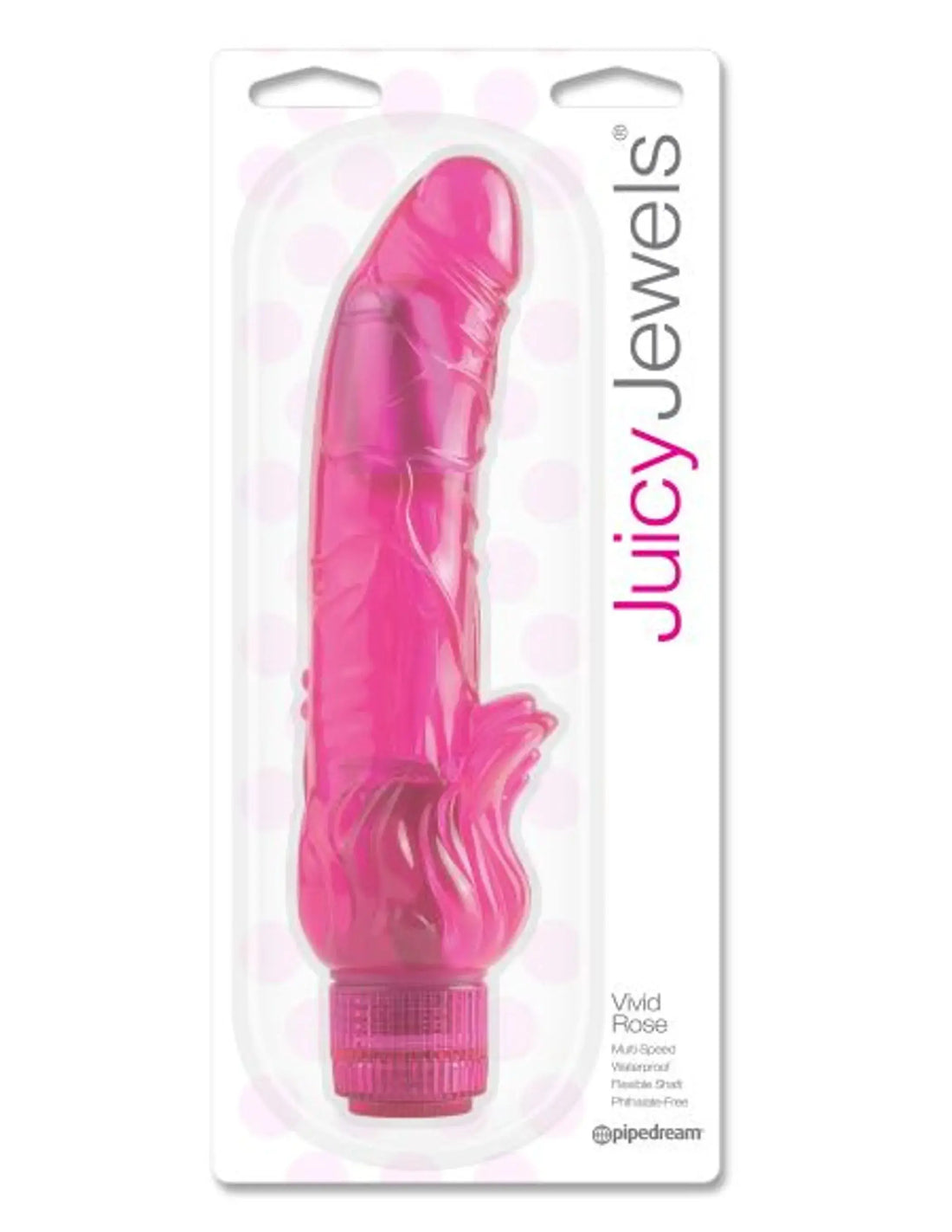 Juicy Jewels Vivid Rose Vibrator Pipedream Products