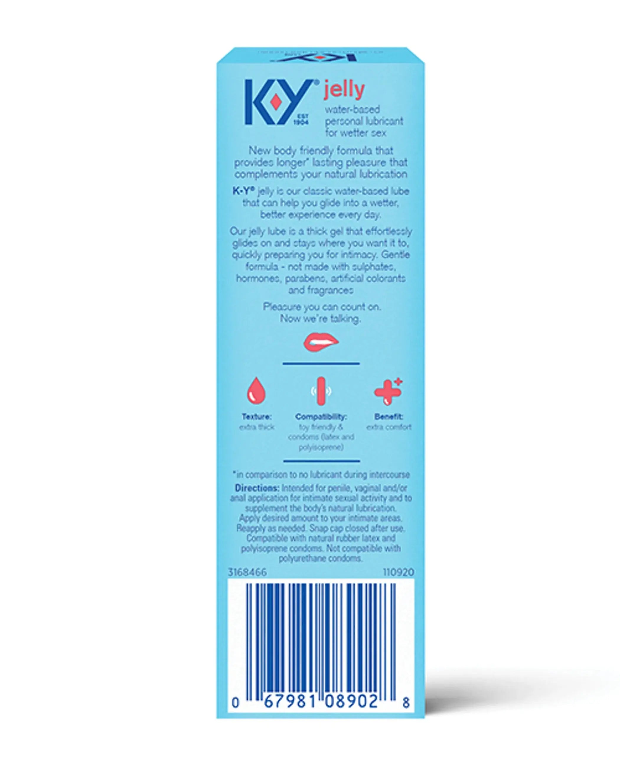 K-Y Jelly 2 Oz Tube Paradise Products