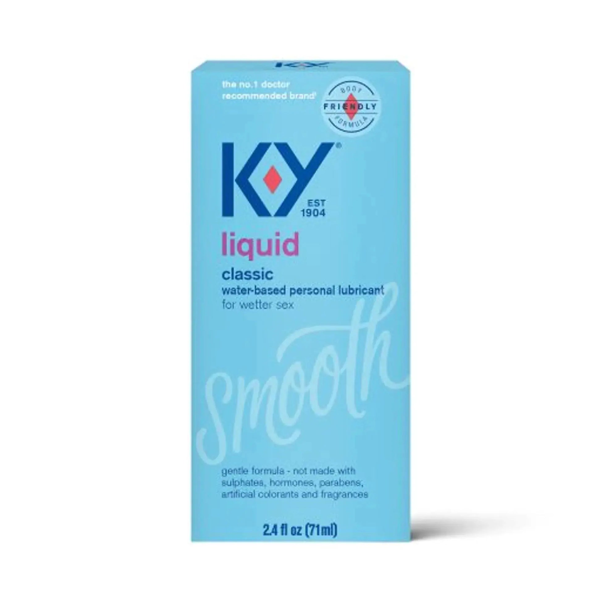 K-Y Liquid Personal Lubricant 2.4 oz Paradise Products
