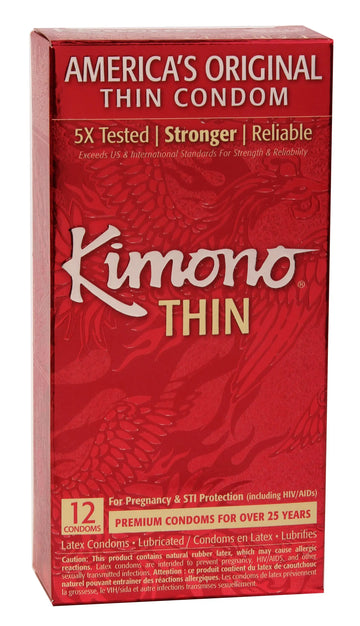 KIMONO LUBRICATED CONDOM 12 PK Paradise Products