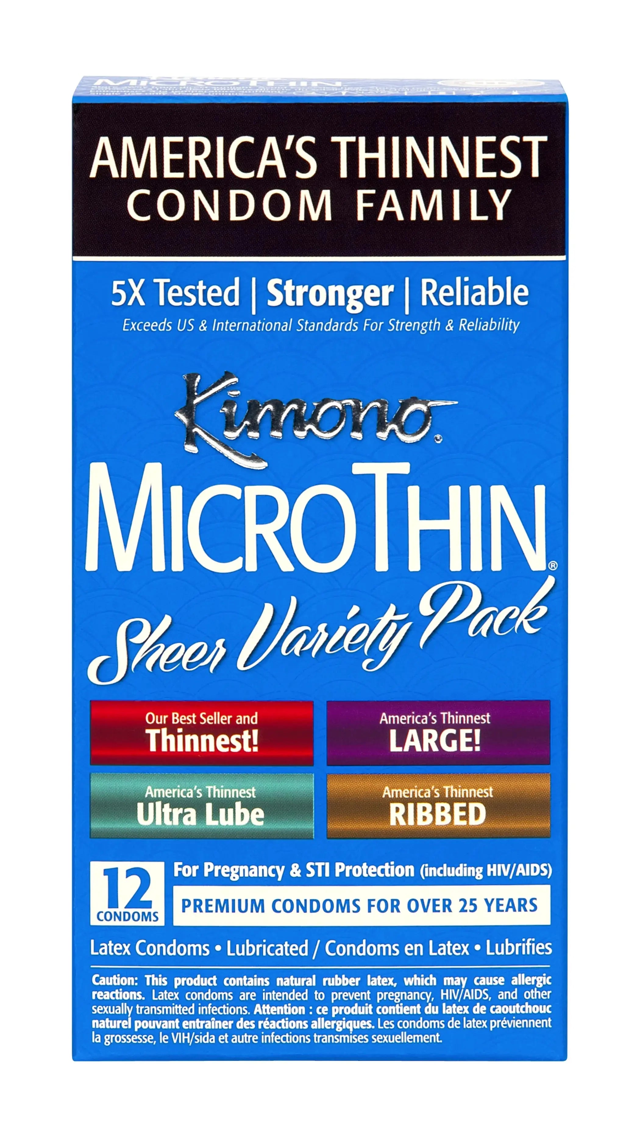 KIMONO MICROTHIN SHEER VARIETY 12 PACK Paradise Products