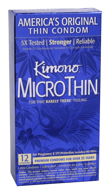 KIMONO MICROTHIN ULTRATHIN 12PK Paradise Products