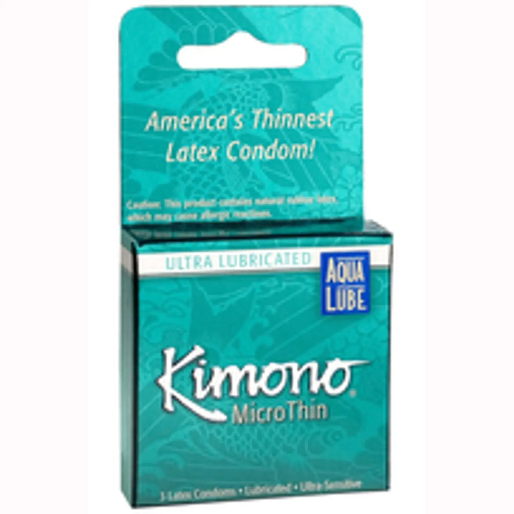 KIMONO MICROTHIN W/ AQUA LUBE 3PK Paradise Products