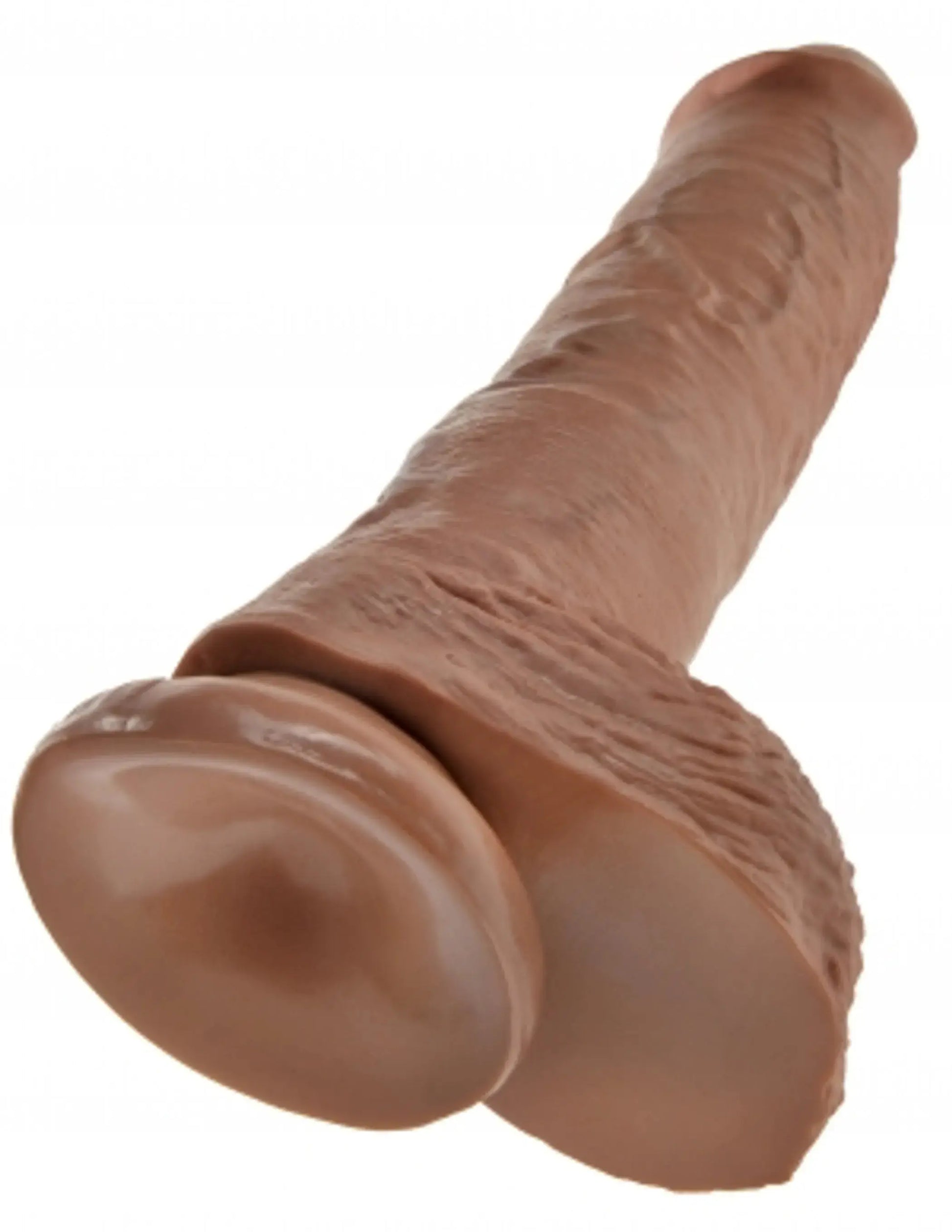 KING COCK 10 IN COCK W/BALLS TAN Pipedream Products