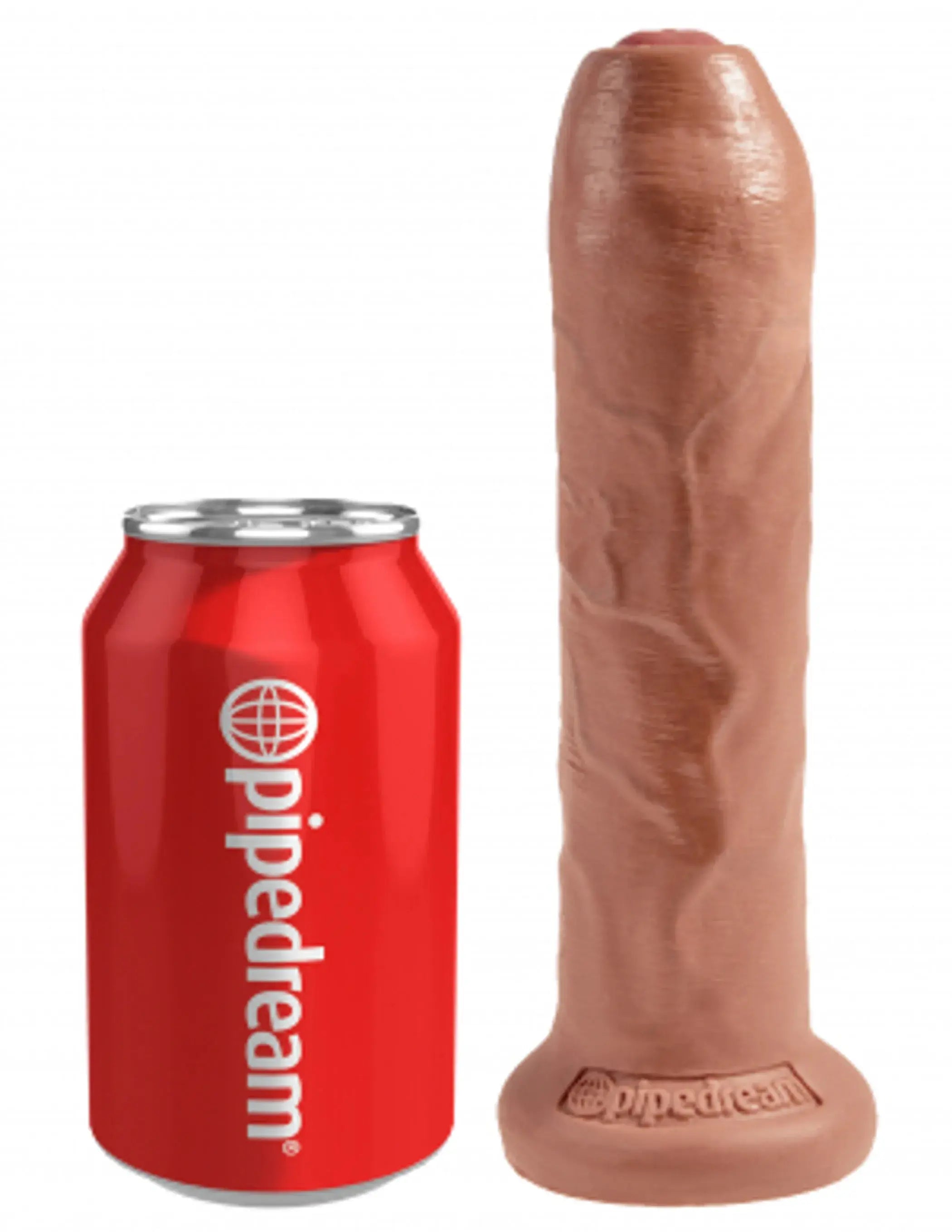 KING COCK 7 IN UNCUT TAN Pipedream Products